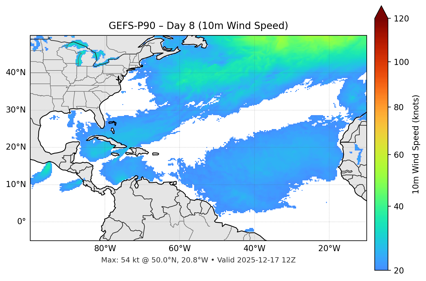 GEFS-P90 - Day 08