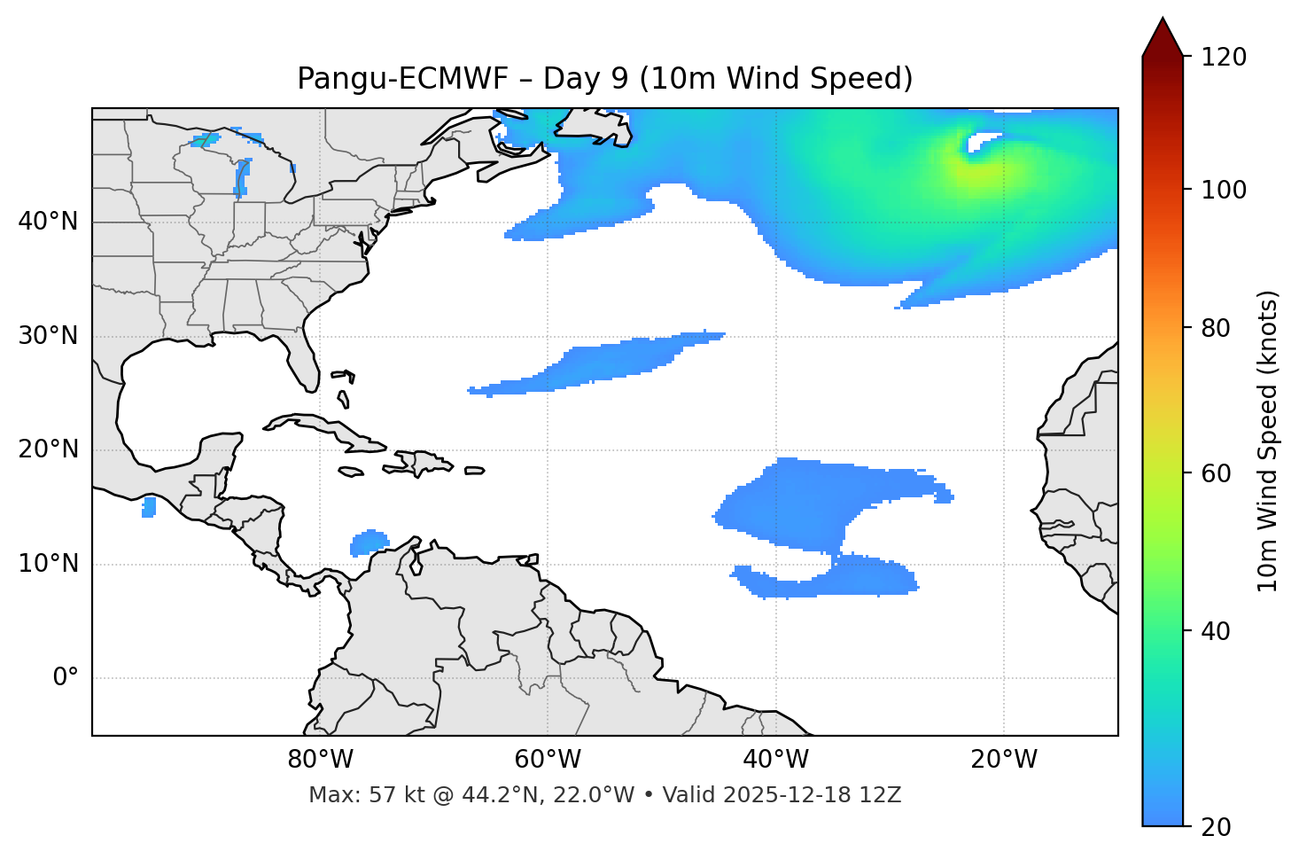 Pangu-ECMWF - Day 09