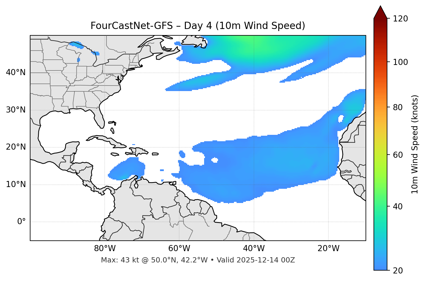 FourCastNet-GFS - Day 04