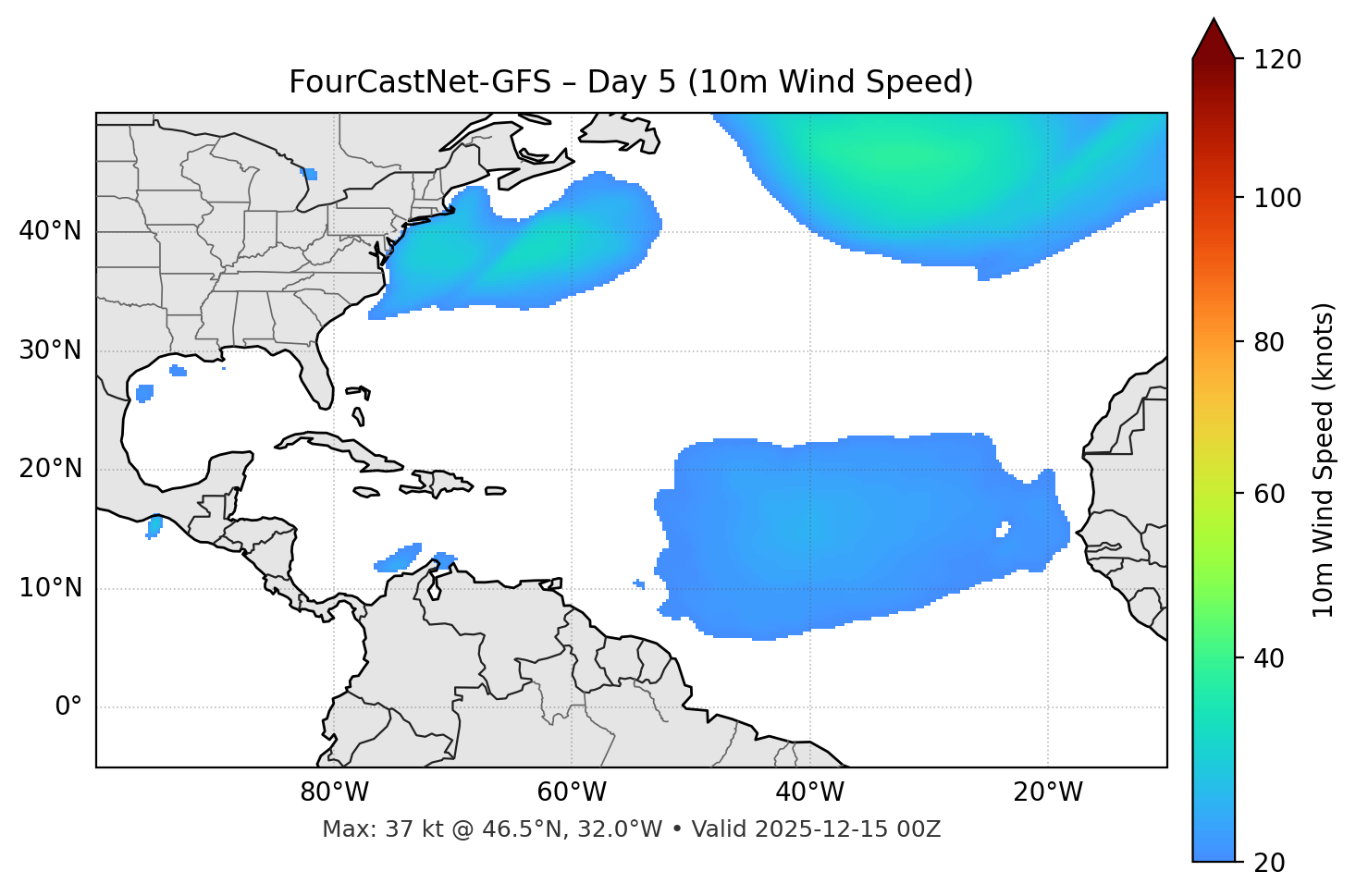 FourCastNet-GFS - Day 05
