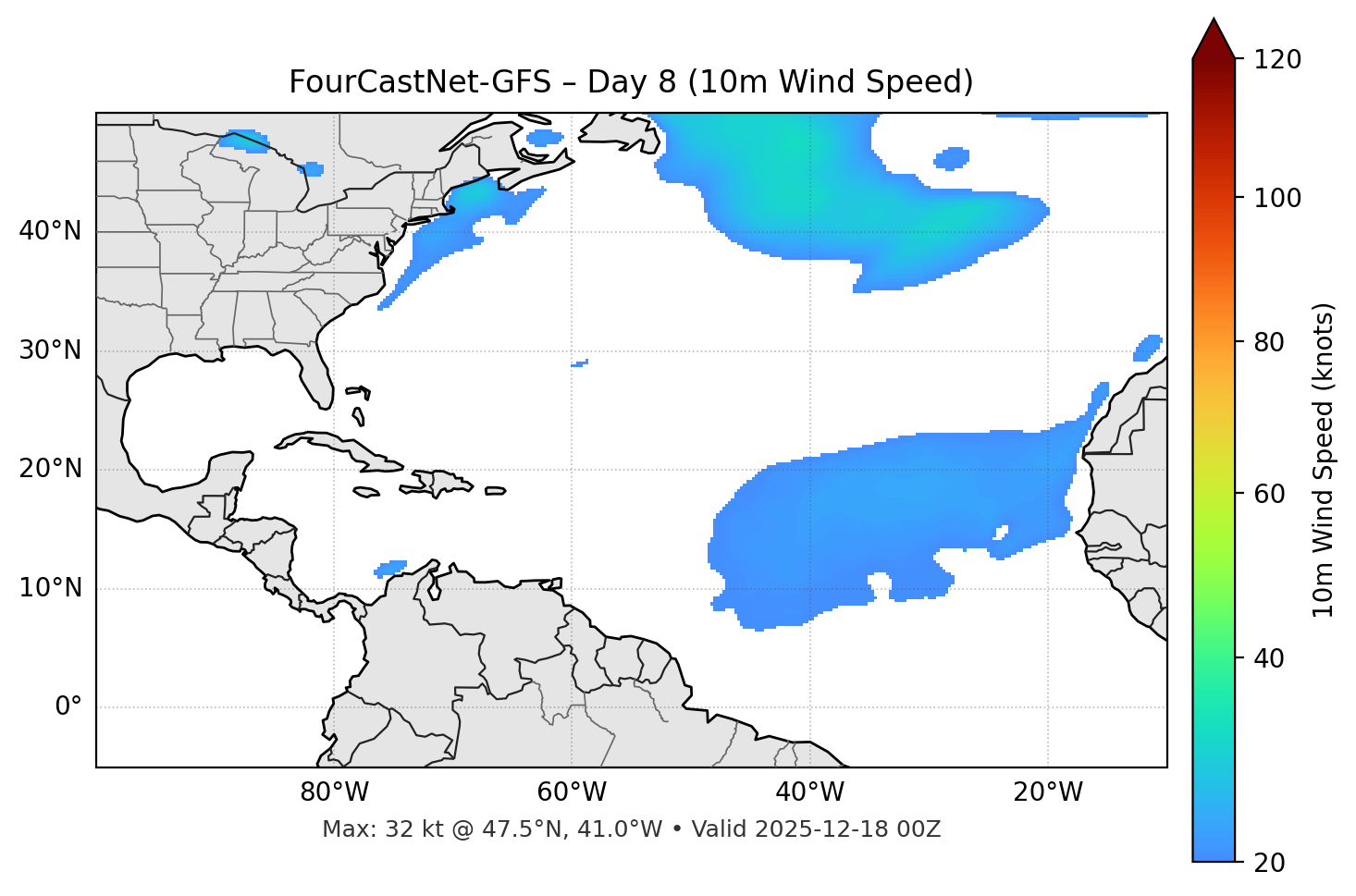 FourCastNet-GFS - Day 08