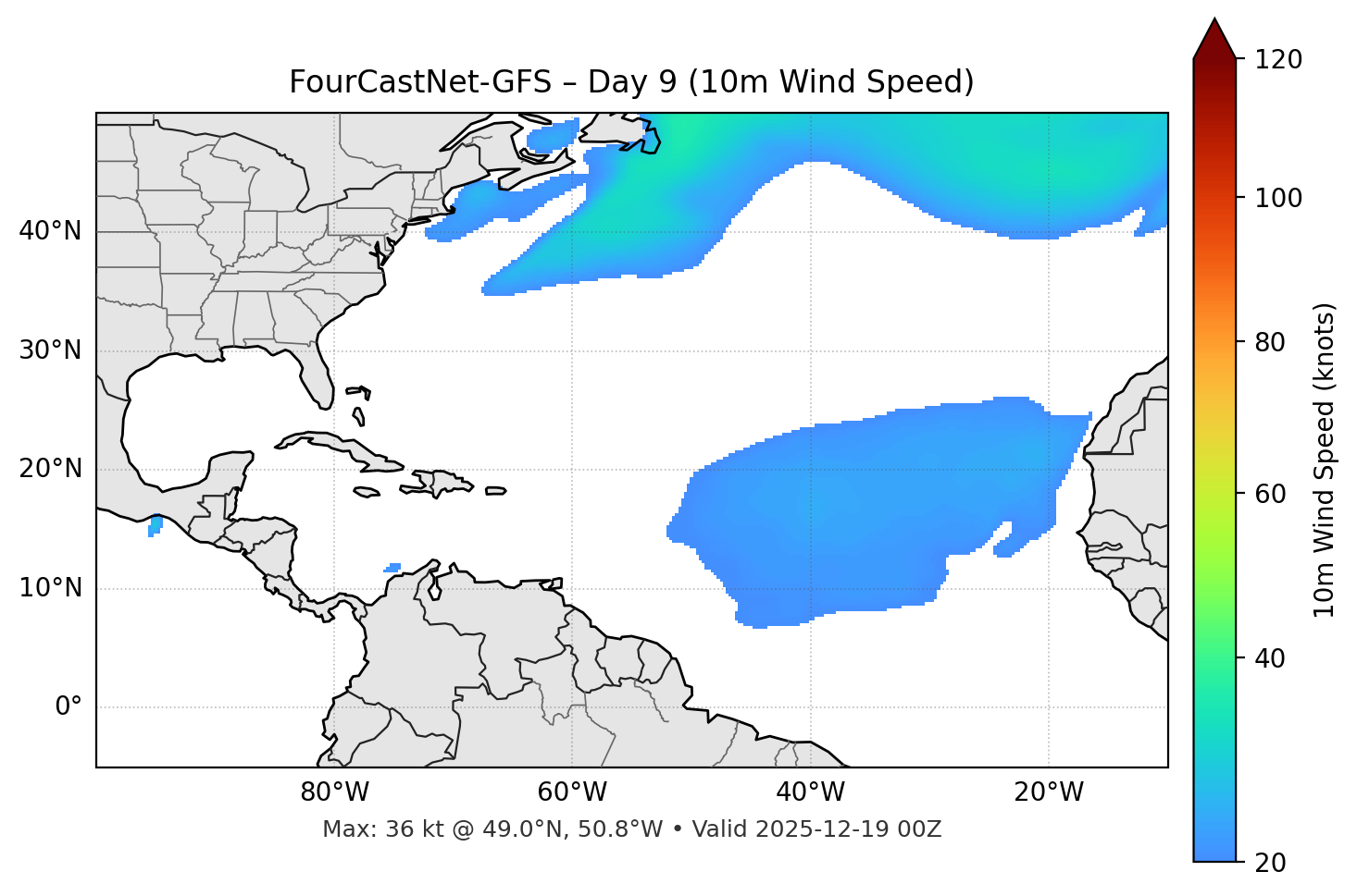 FourCastNet-GFS - Day 09