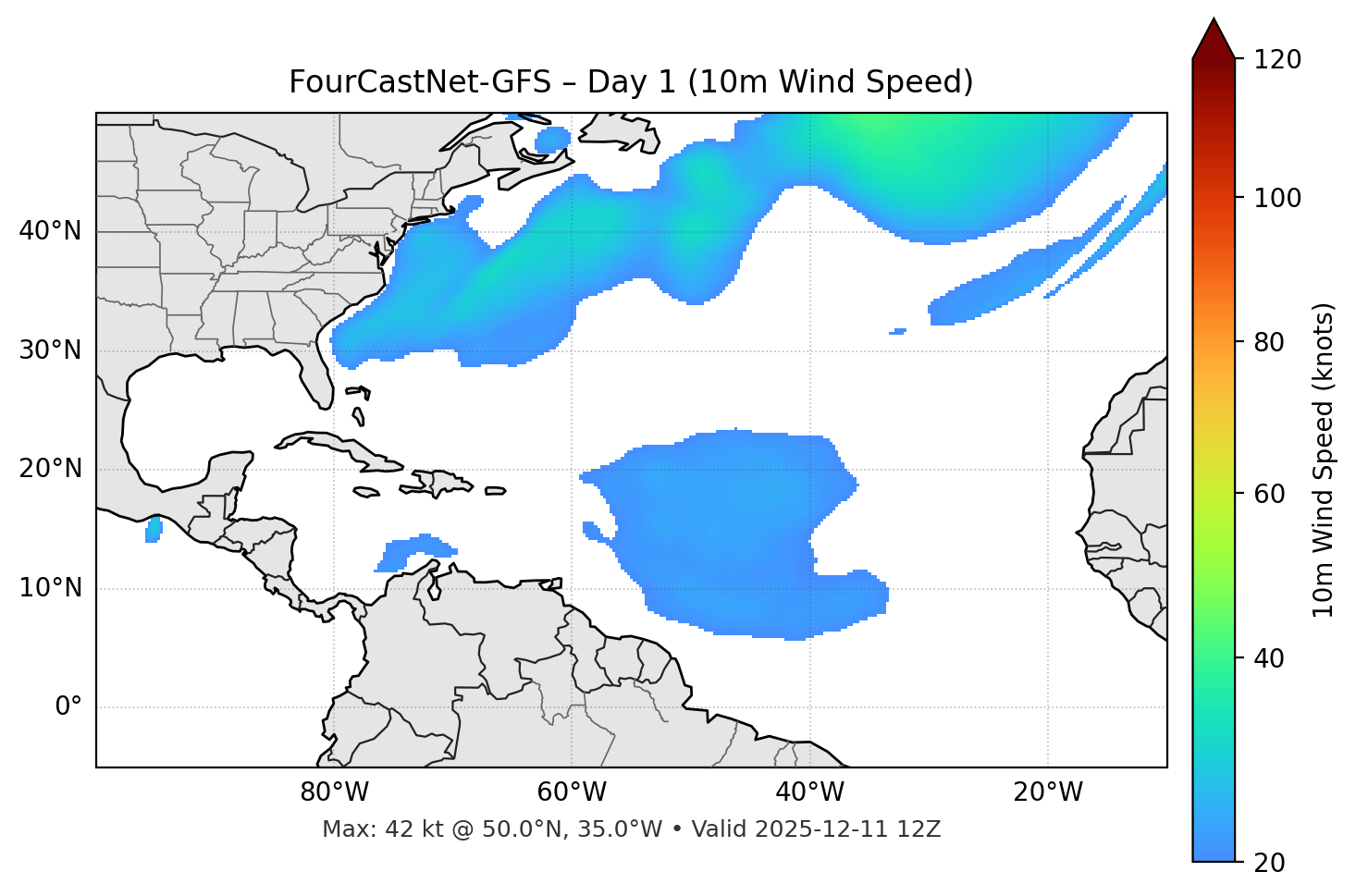 FourCastNet-GFS - Day 01