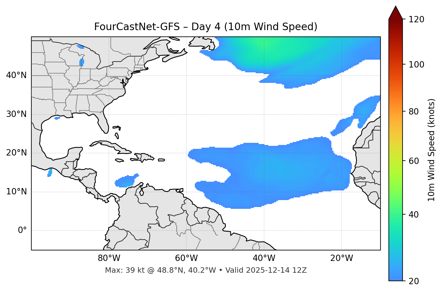 FourCastNet-GFS - Day 04