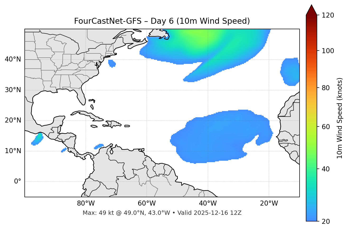 FourCastNet-GFS - Day 06