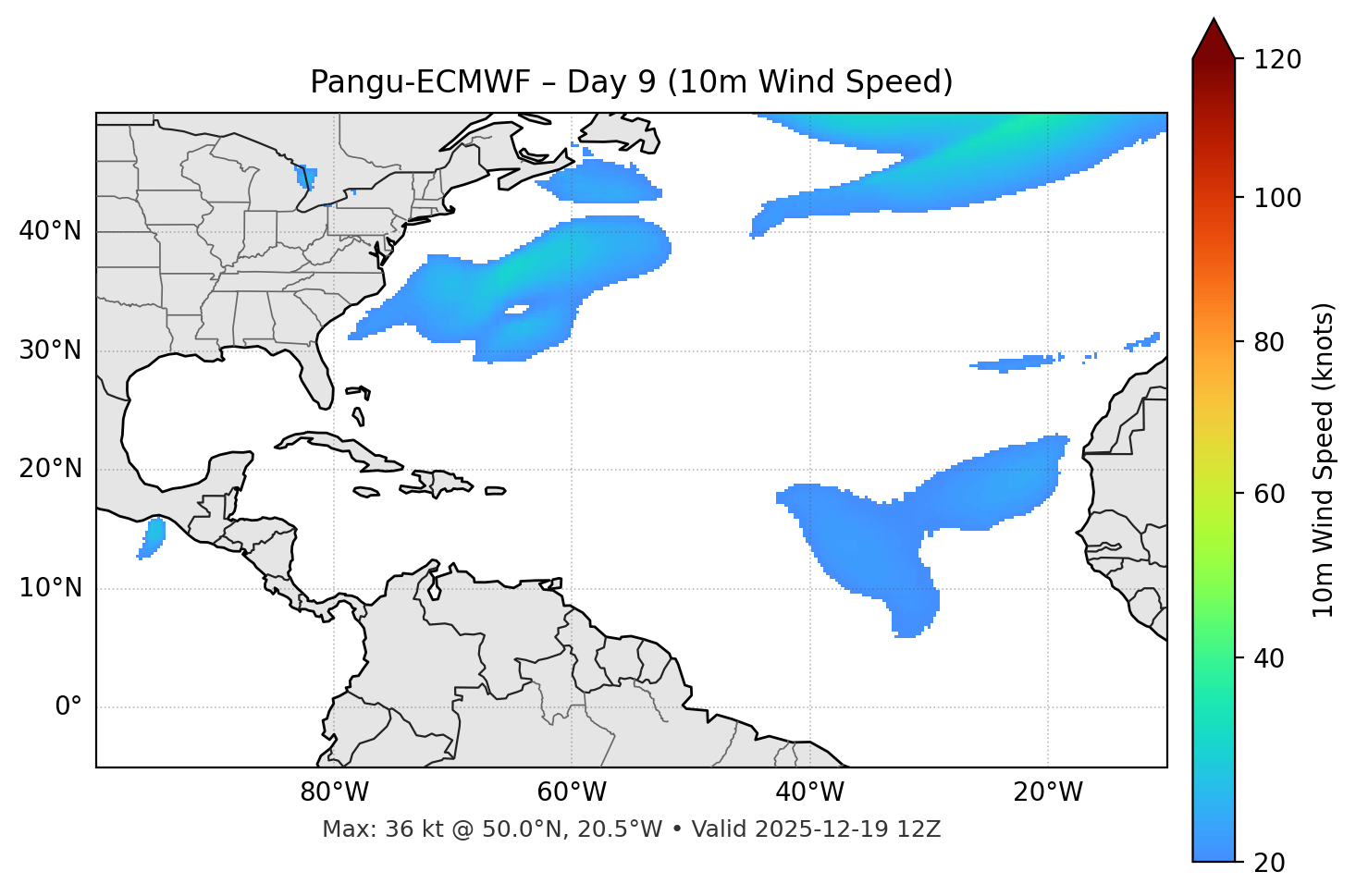 Pangu-ECMWF - Day 09