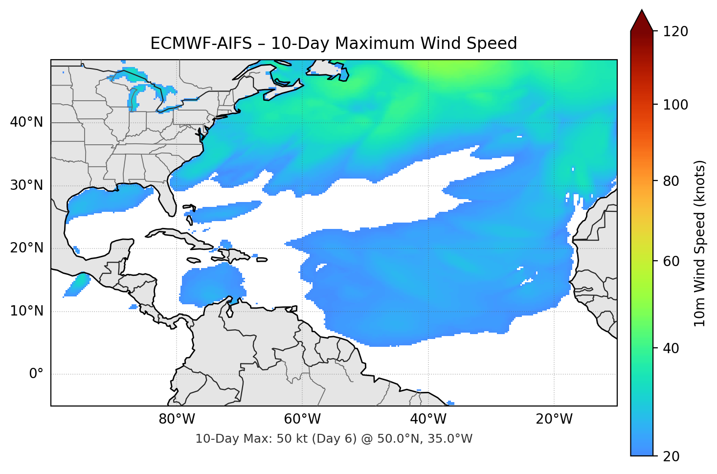 ECMWF-AIFS 10-Day Max