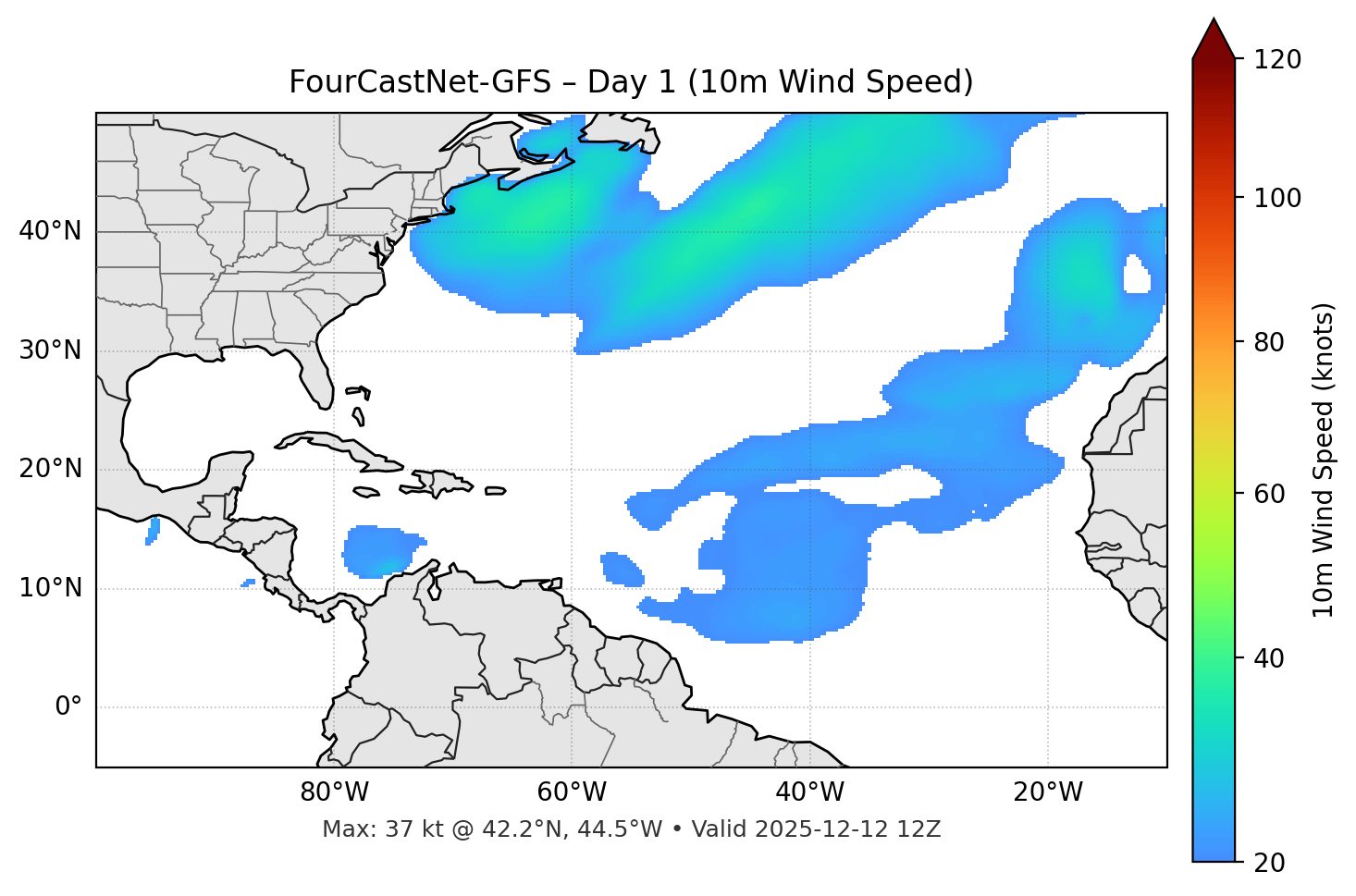 FourCastNet-GFS - Day 01