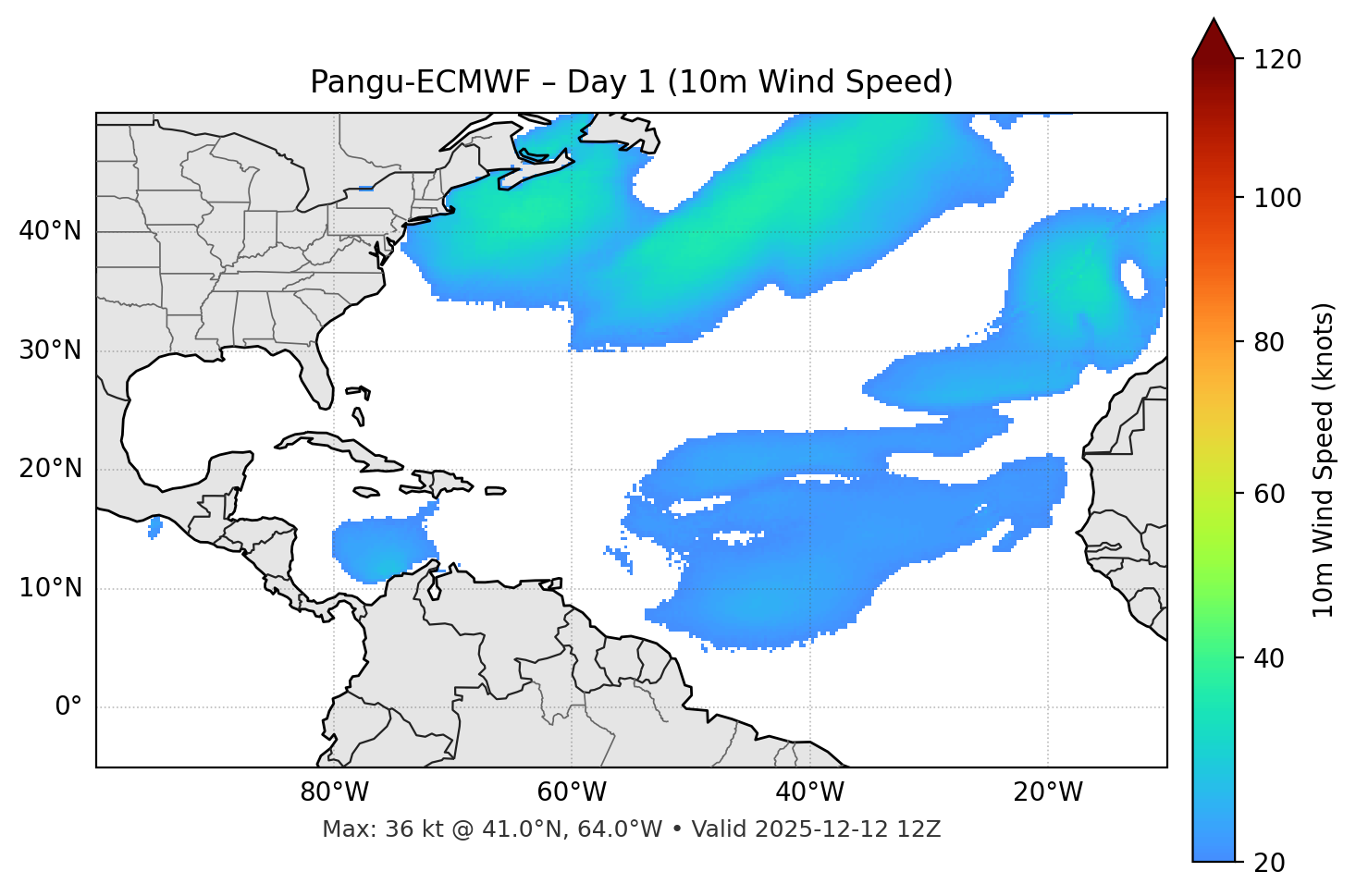 Pangu-ECMWF - Day 01