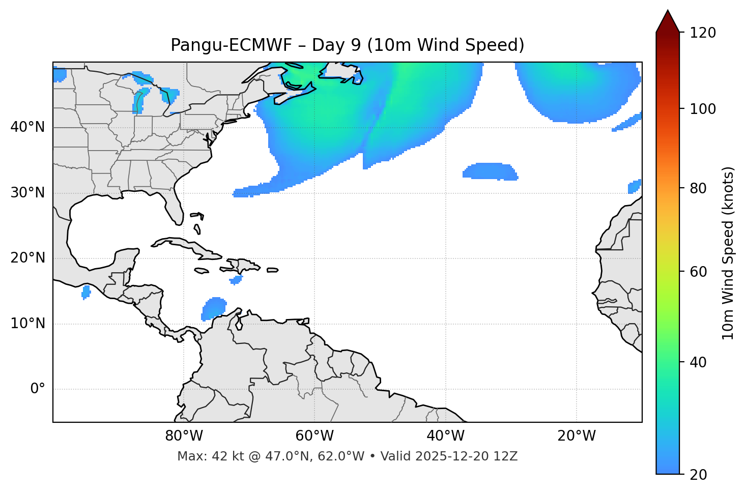 Pangu-ECMWF - Day 09