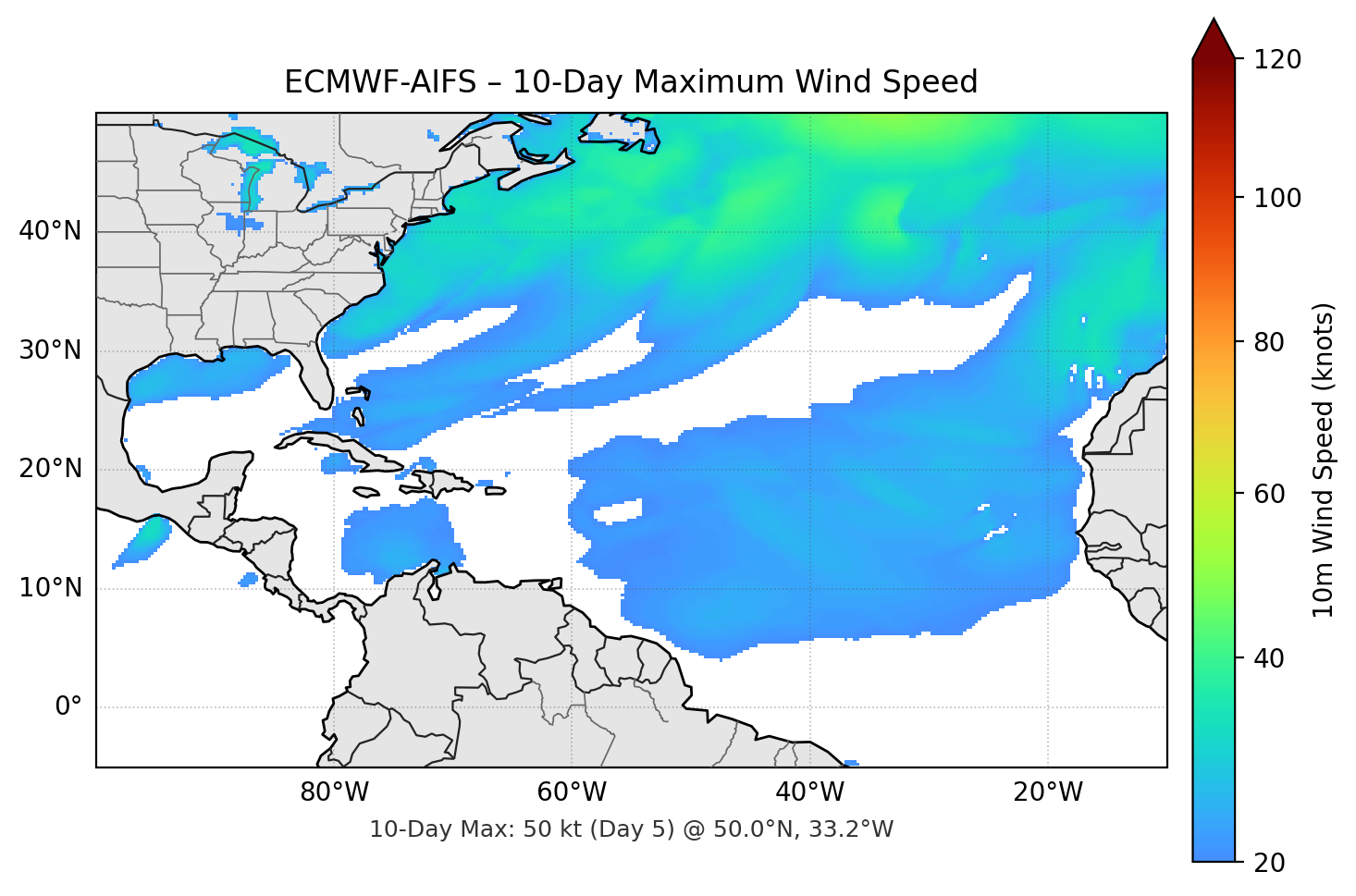 ECMWF-AIFS 10-Day Max