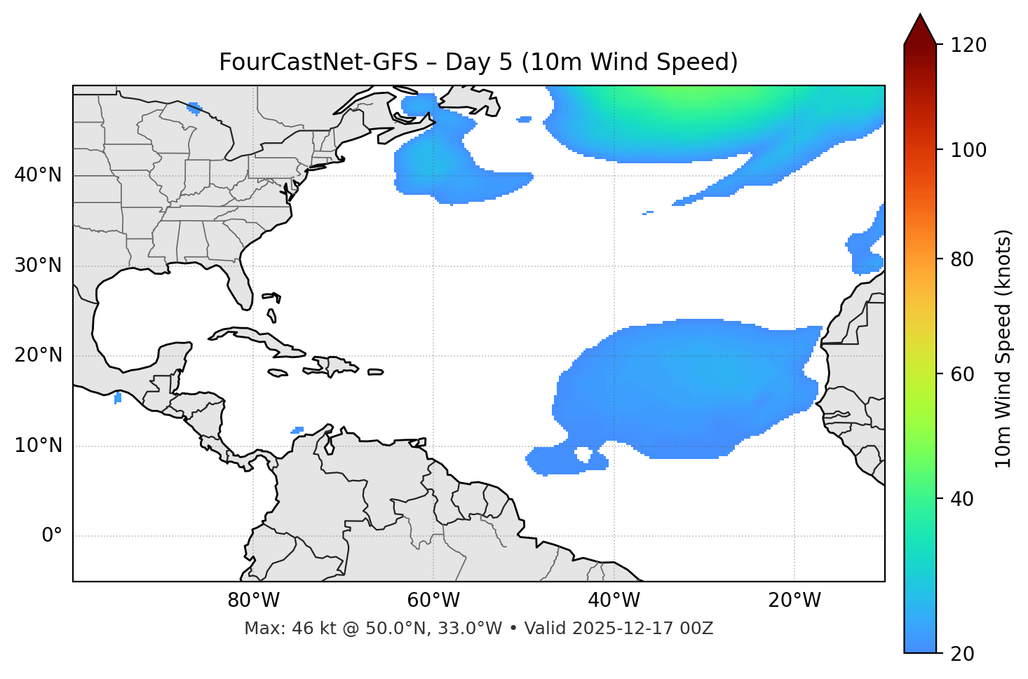 FourCastNet-GFS - Day 05