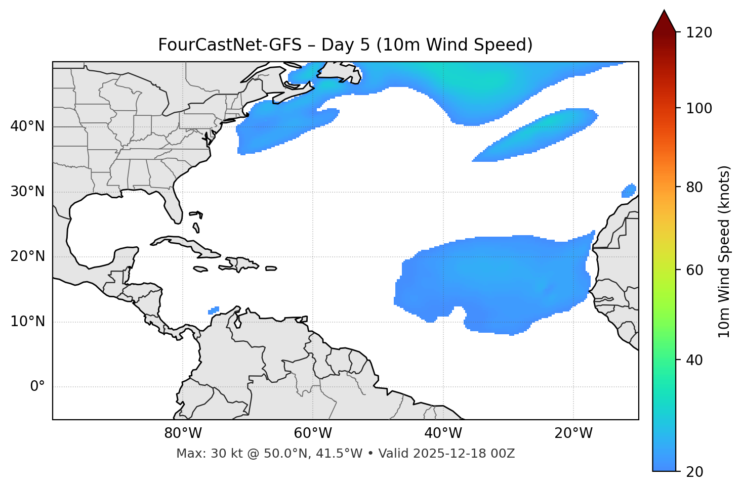 FourCastNet-GFS - Day 05