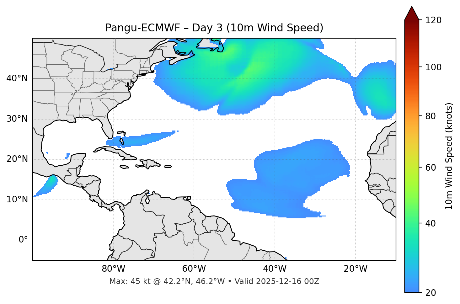 Pangu-ECMWF - Day 03
