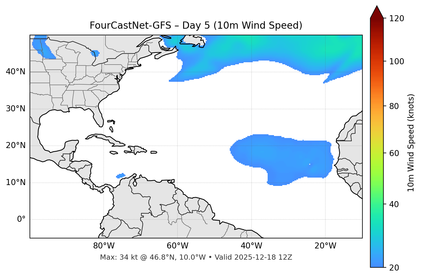 FourCastNet-GFS - Day 05