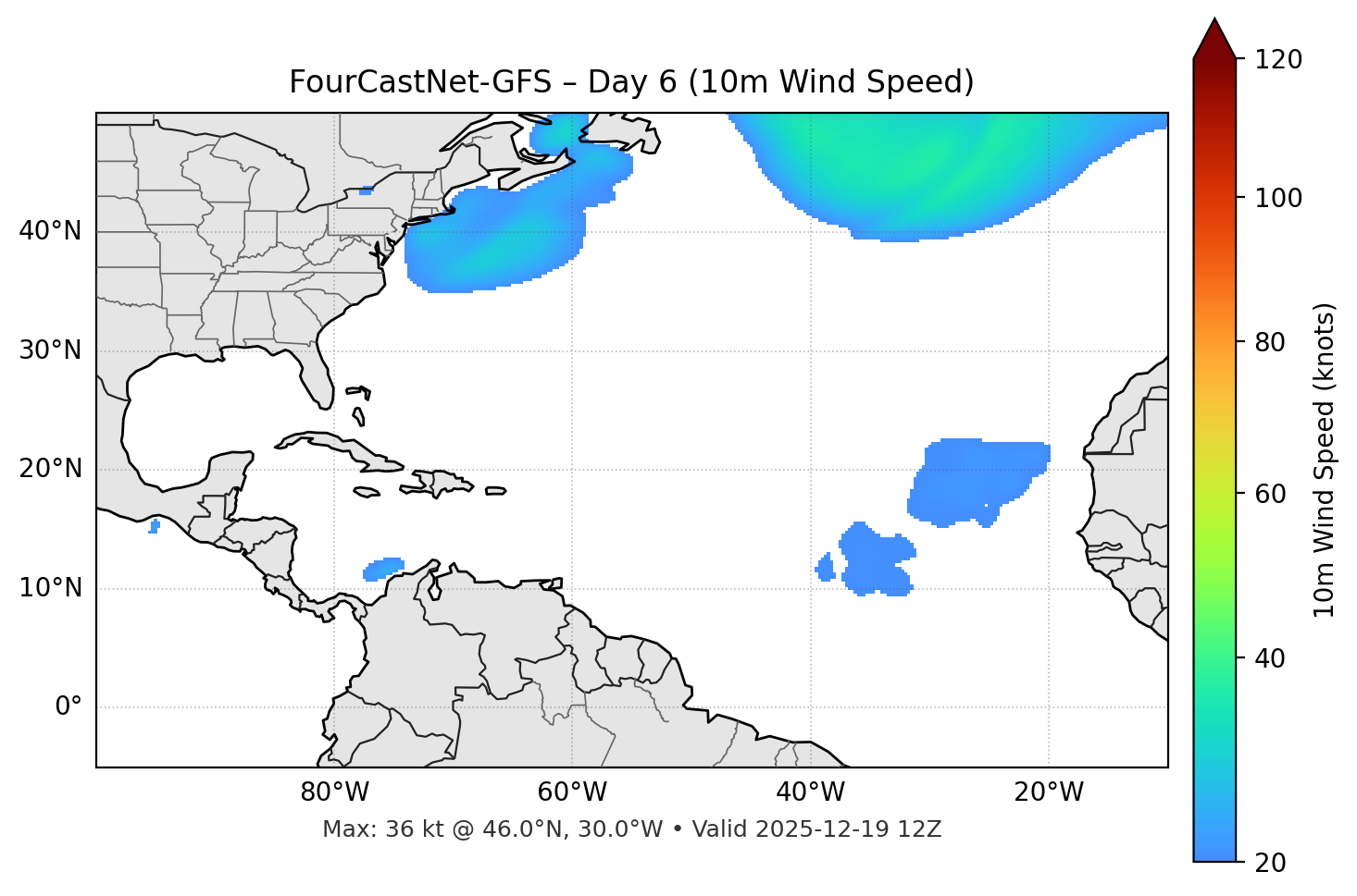 FourCastNet-GFS - Day 06
