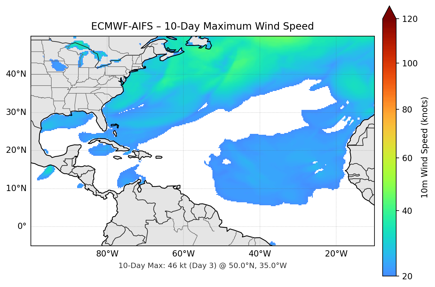 ECMWF-AIFS 10-Day Max