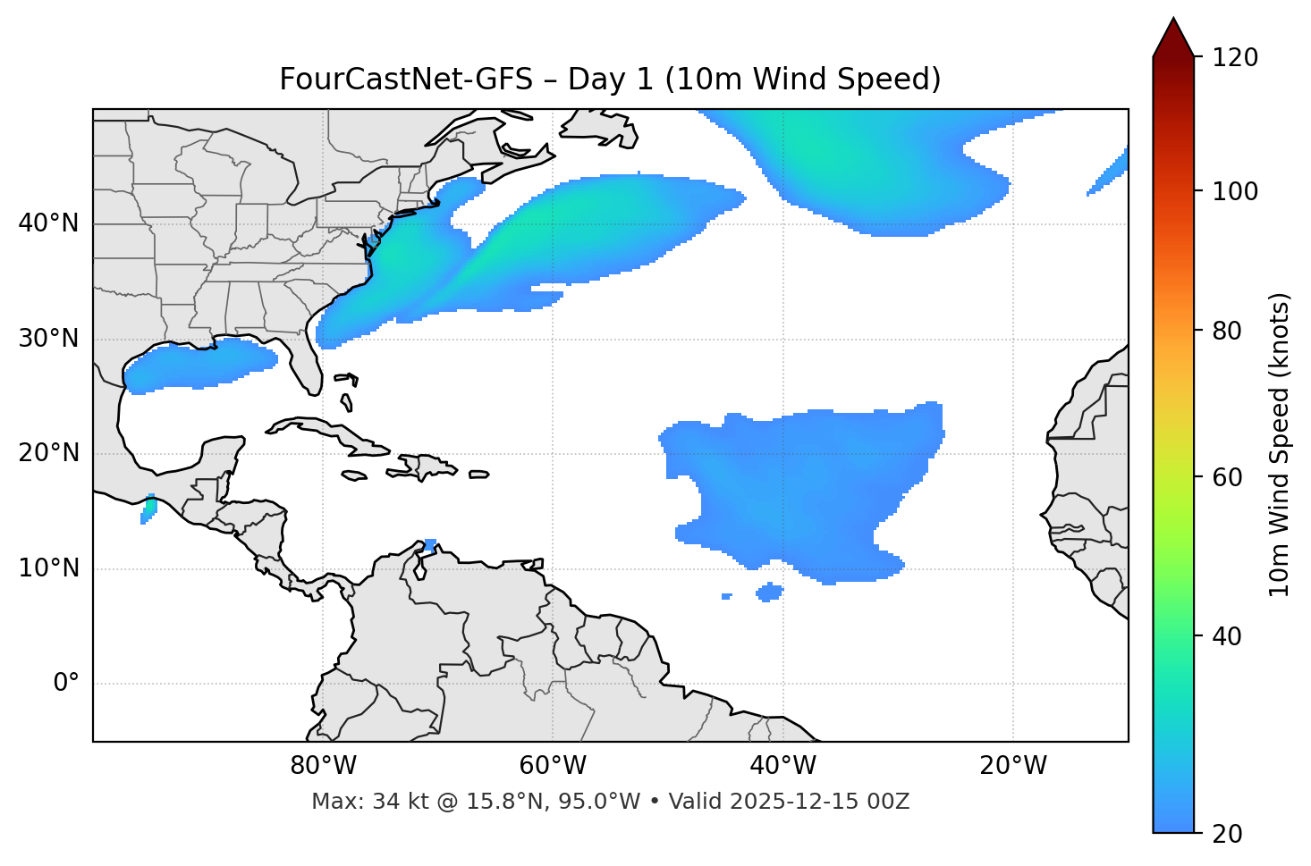 FourCastNet-GFS - Day 01