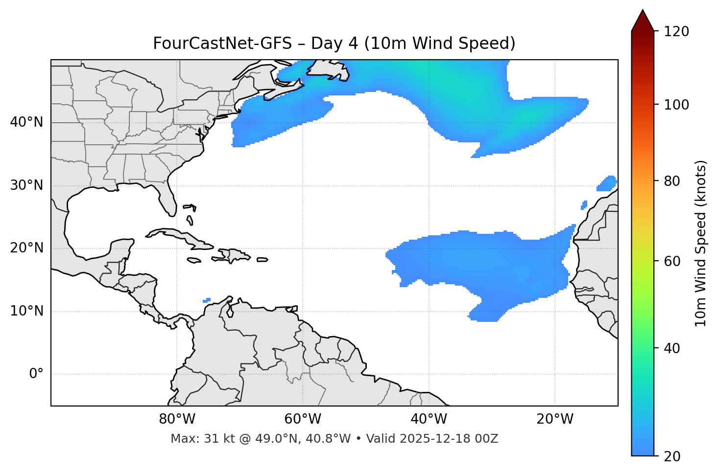 FourCastNet-GFS - Day 04