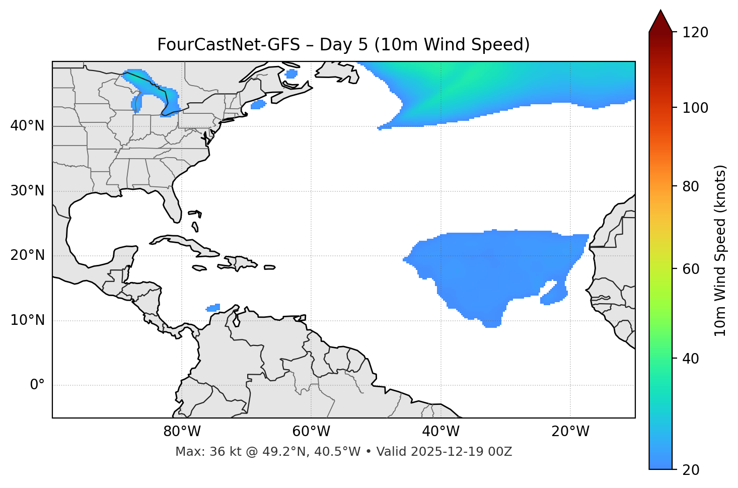 FourCastNet-GFS - Day 05