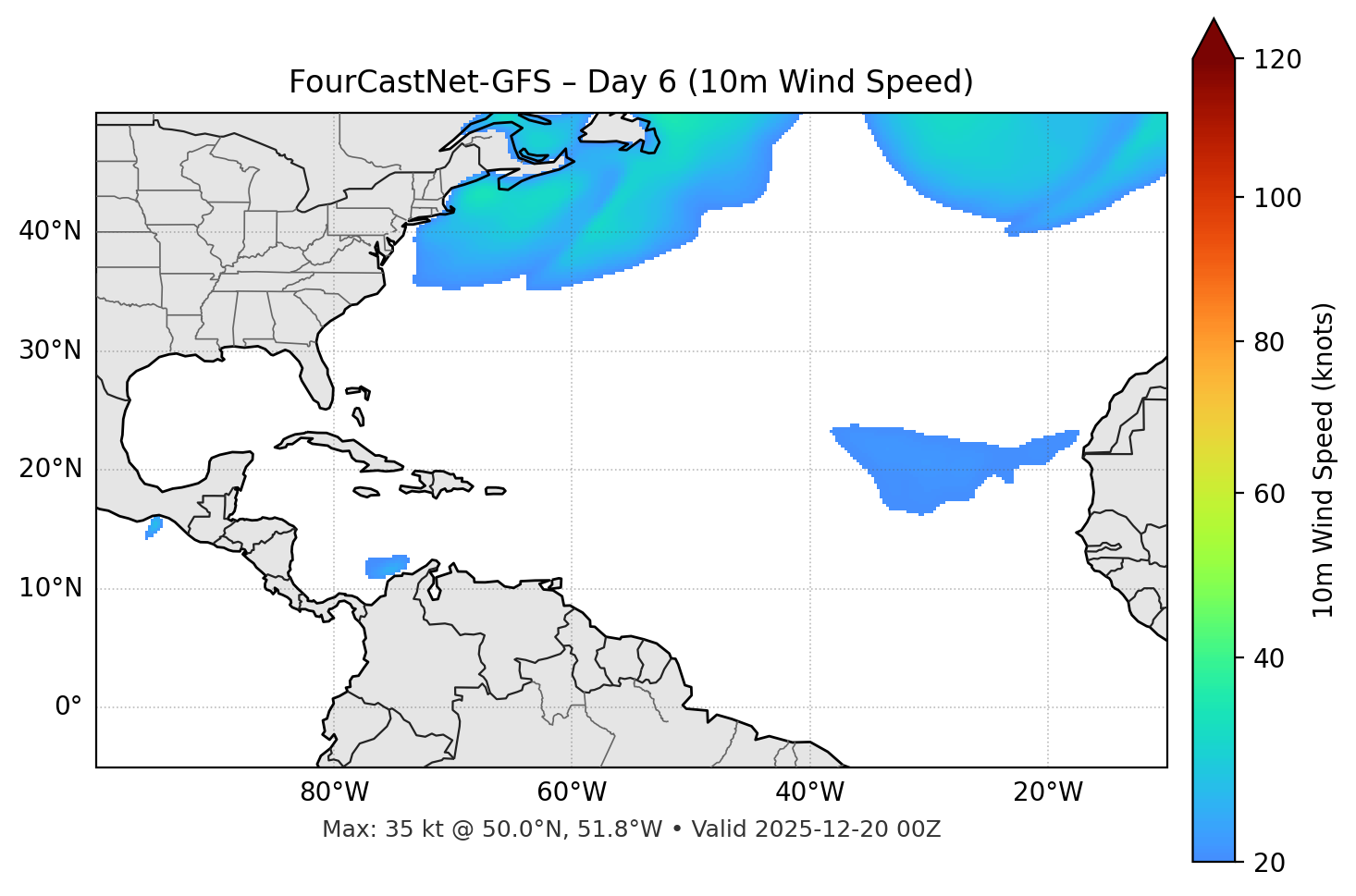 FourCastNet-GFS - Day 06