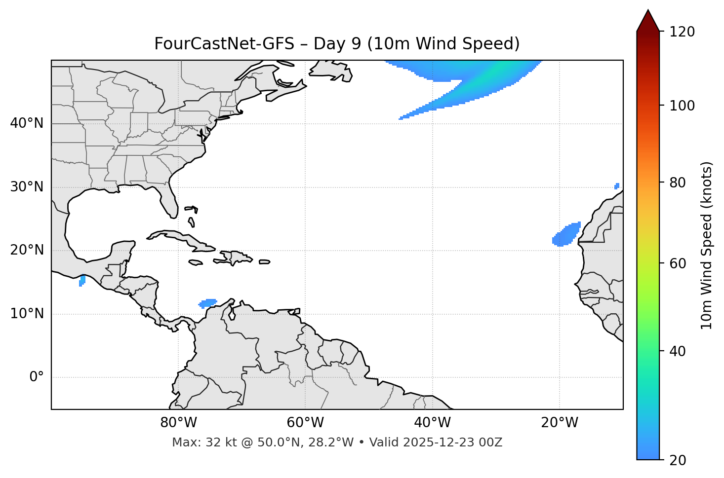 FourCastNet-GFS - Day 09