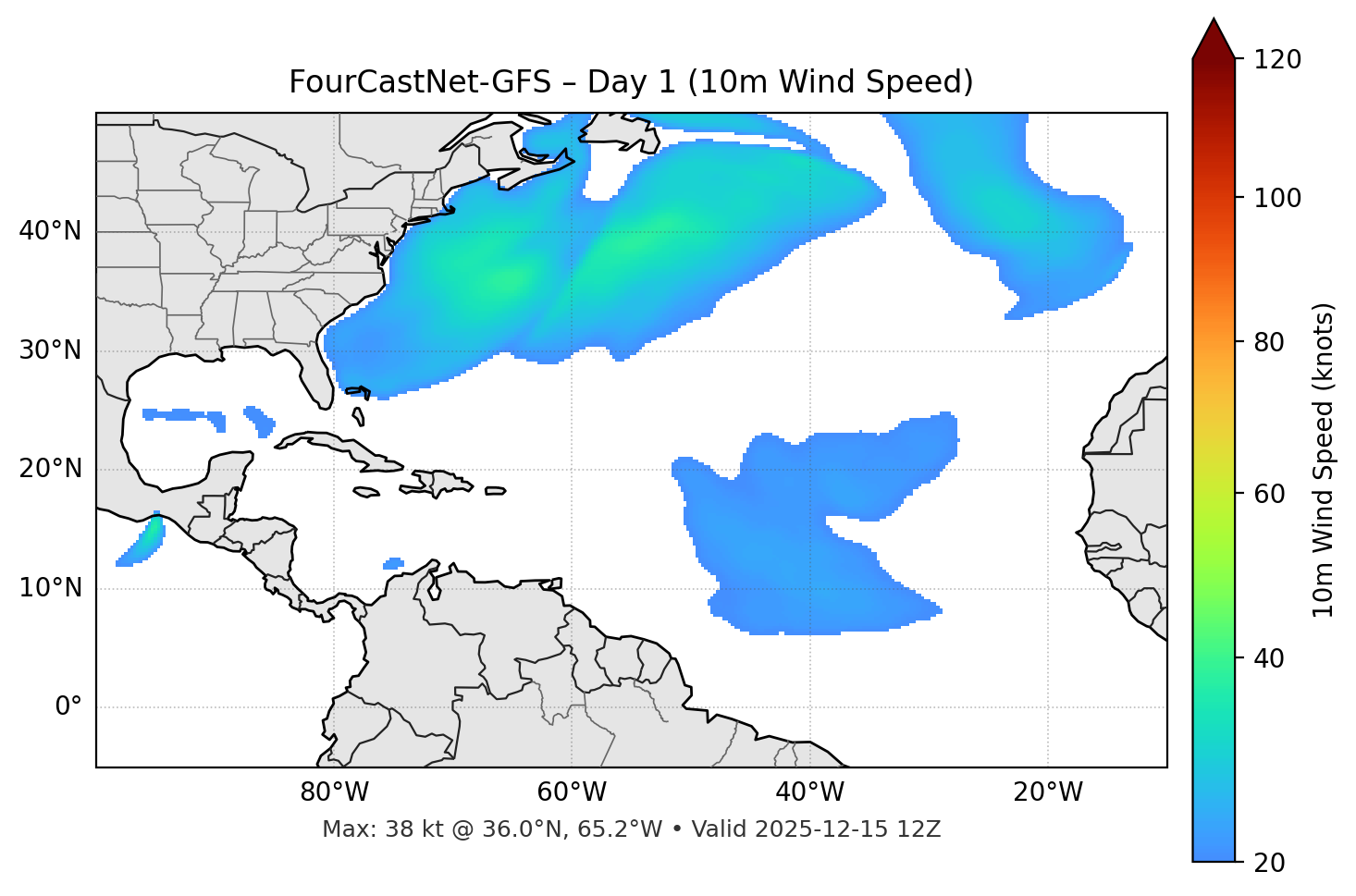FourCastNet-GFS - Day 01