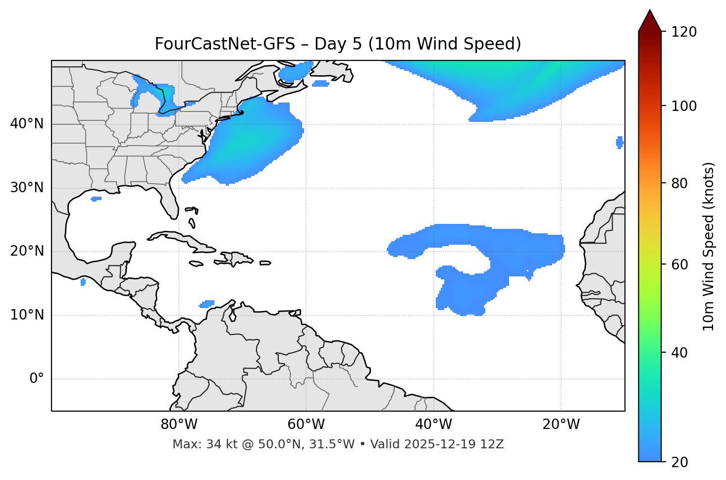 FourCastNet-GFS - Day 05