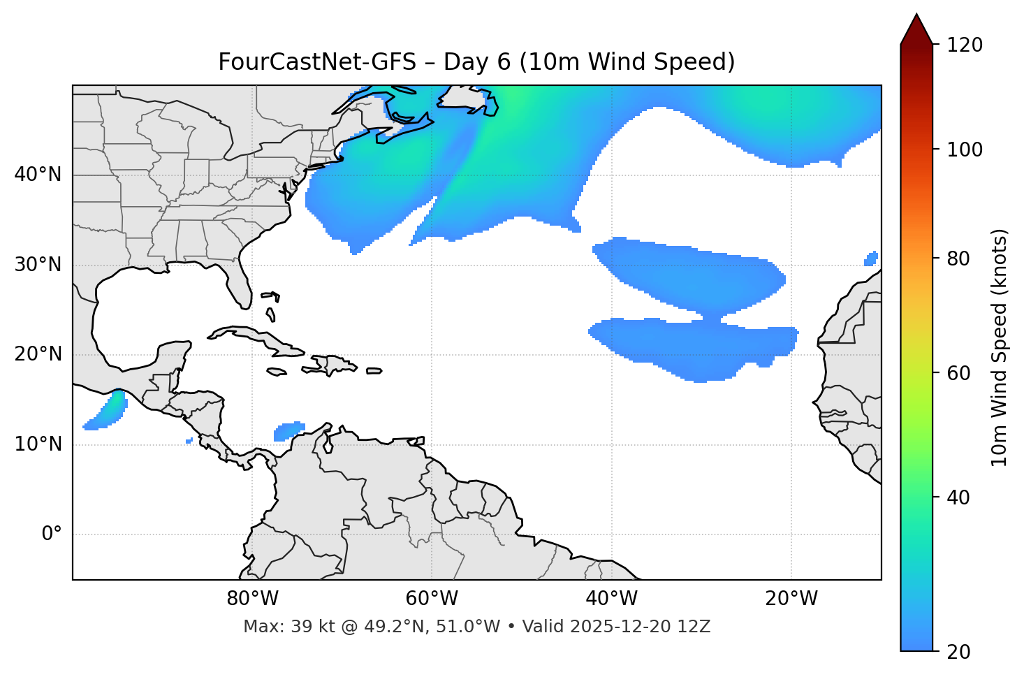 FourCastNet-GFS - Day 06