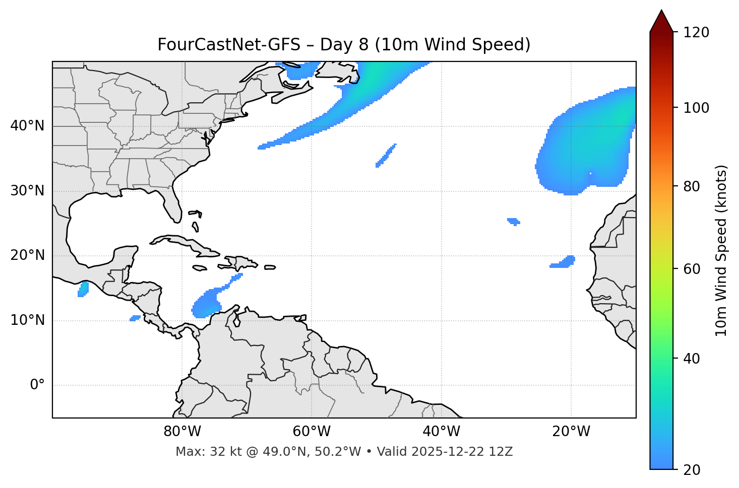 FourCastNet-GFS - Day 08