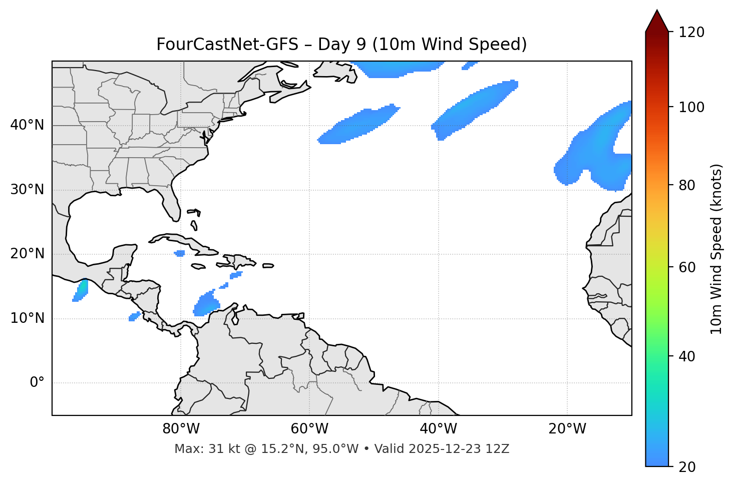 FourCastNet-GFS - Day 09