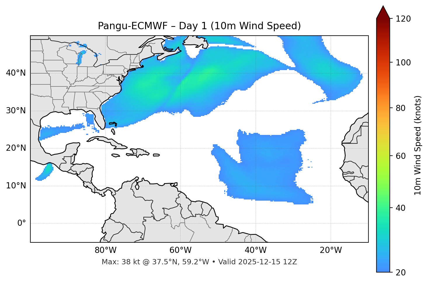 Pangu-ECMWF - Day 01
