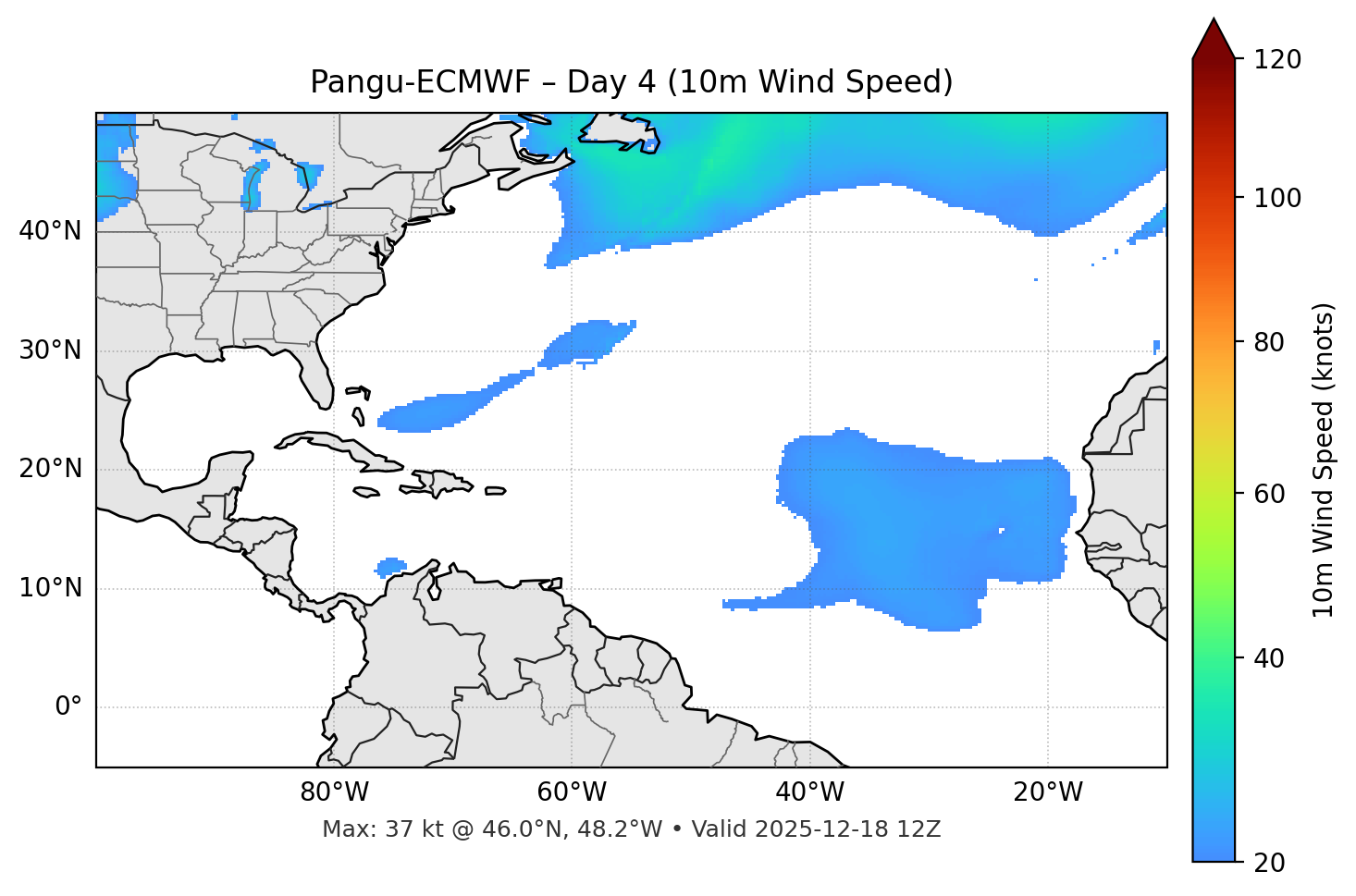 Pangu-ECMWF - Day 04