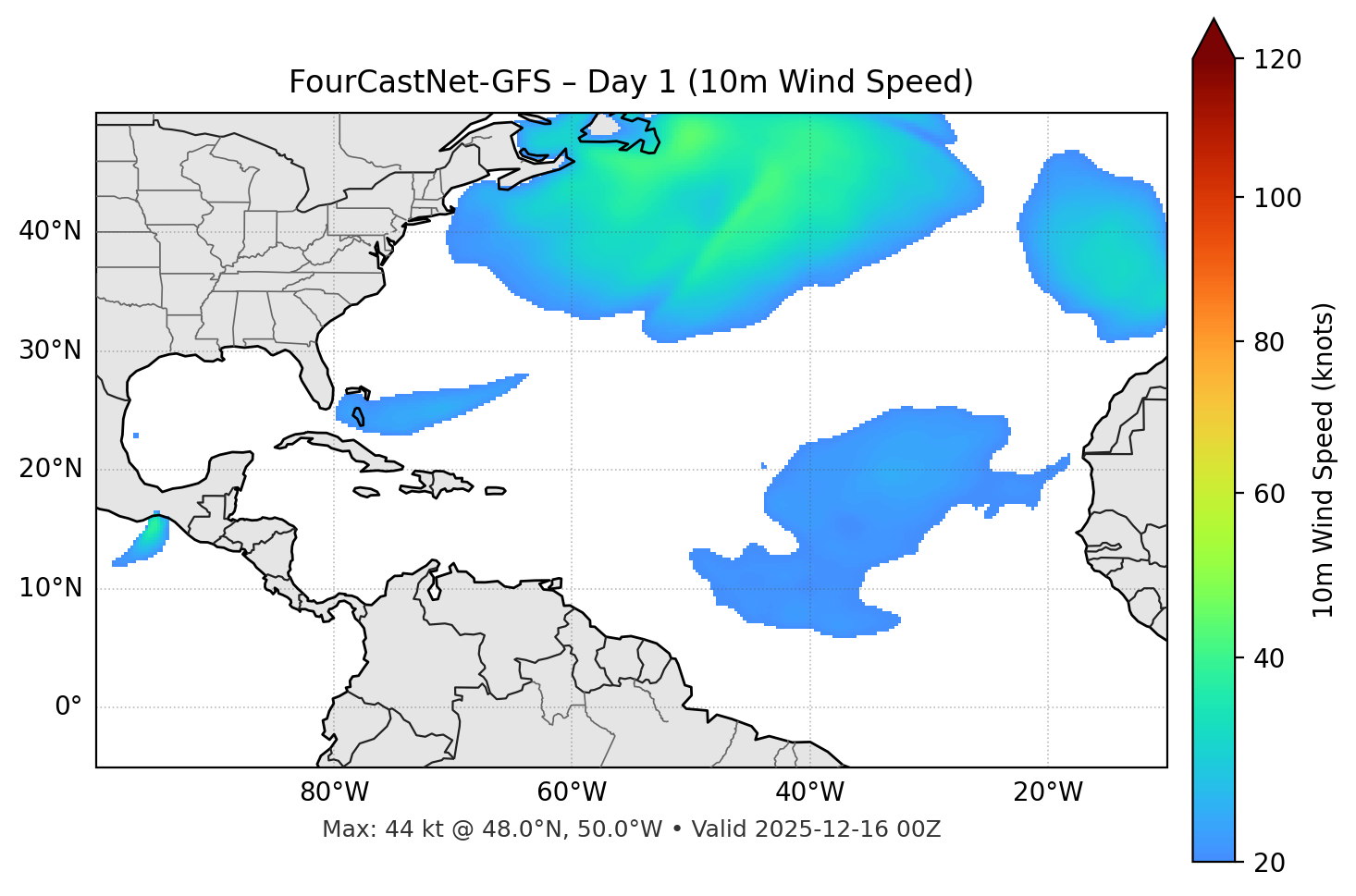 FourCastNet-GFS - Day 01