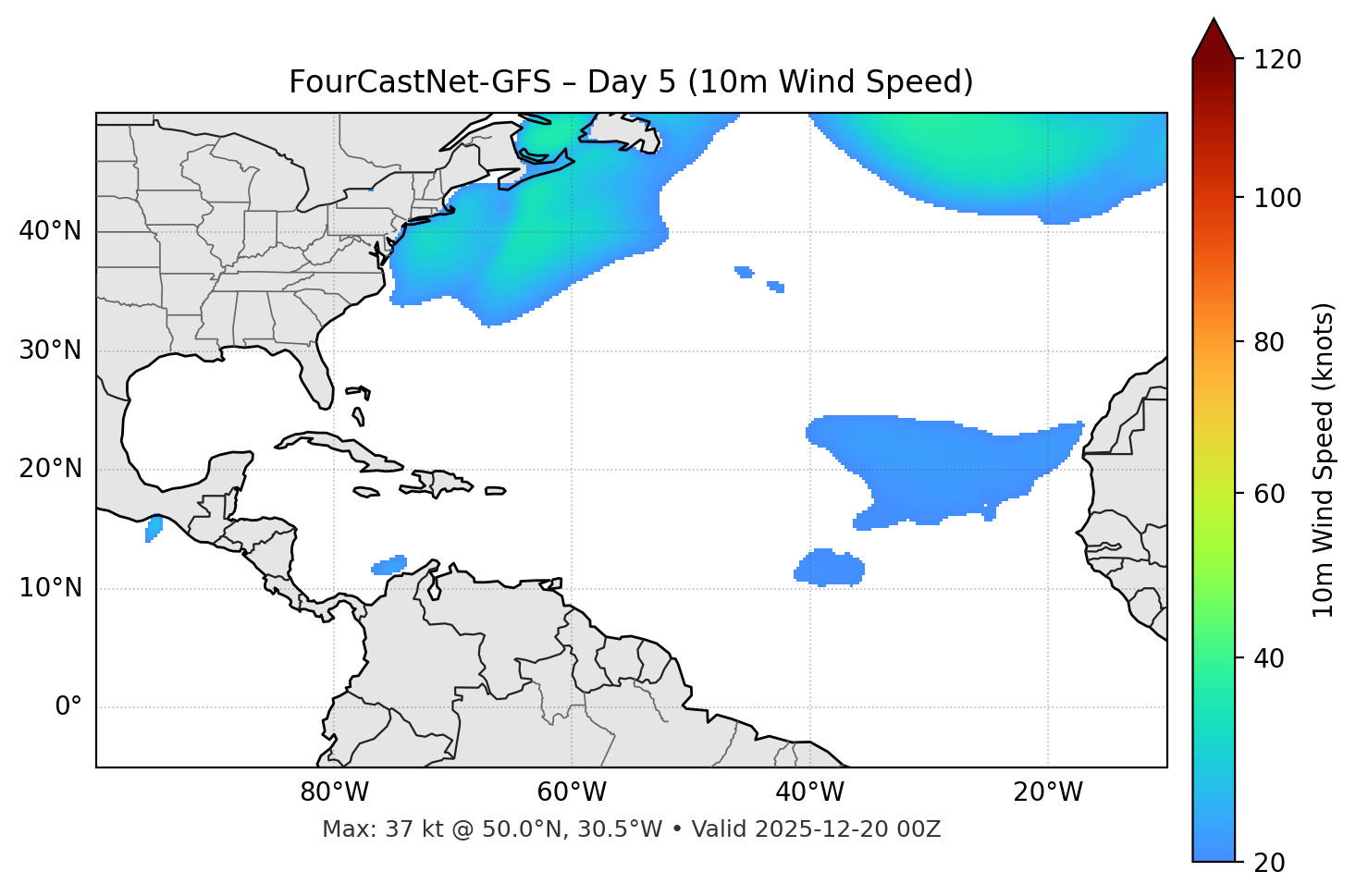 FourCastNet-GFS - Day 05