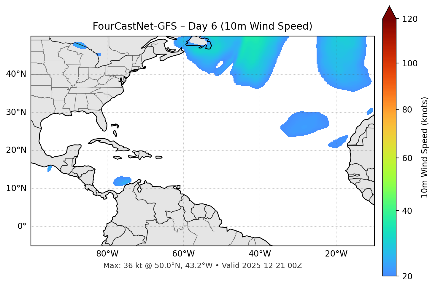 FourCastNet-GFS - Day 06