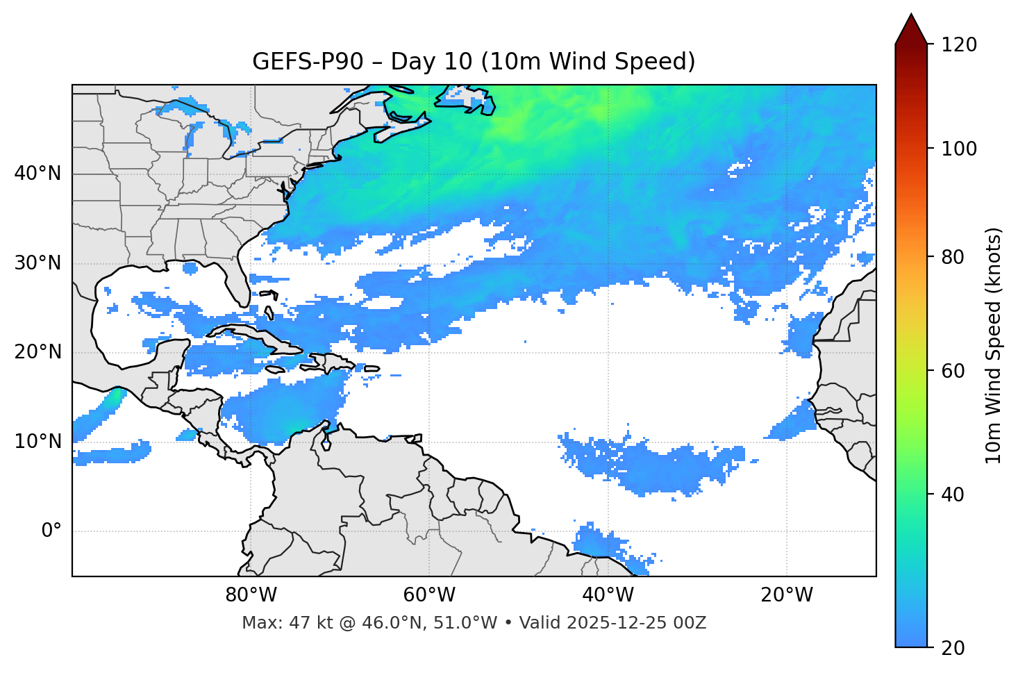 GEFS-P90 - Day 10