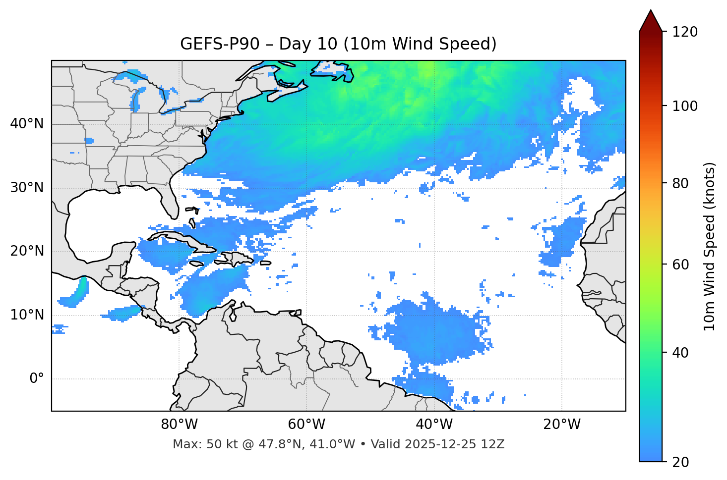 GEFS-P90 - Day 10