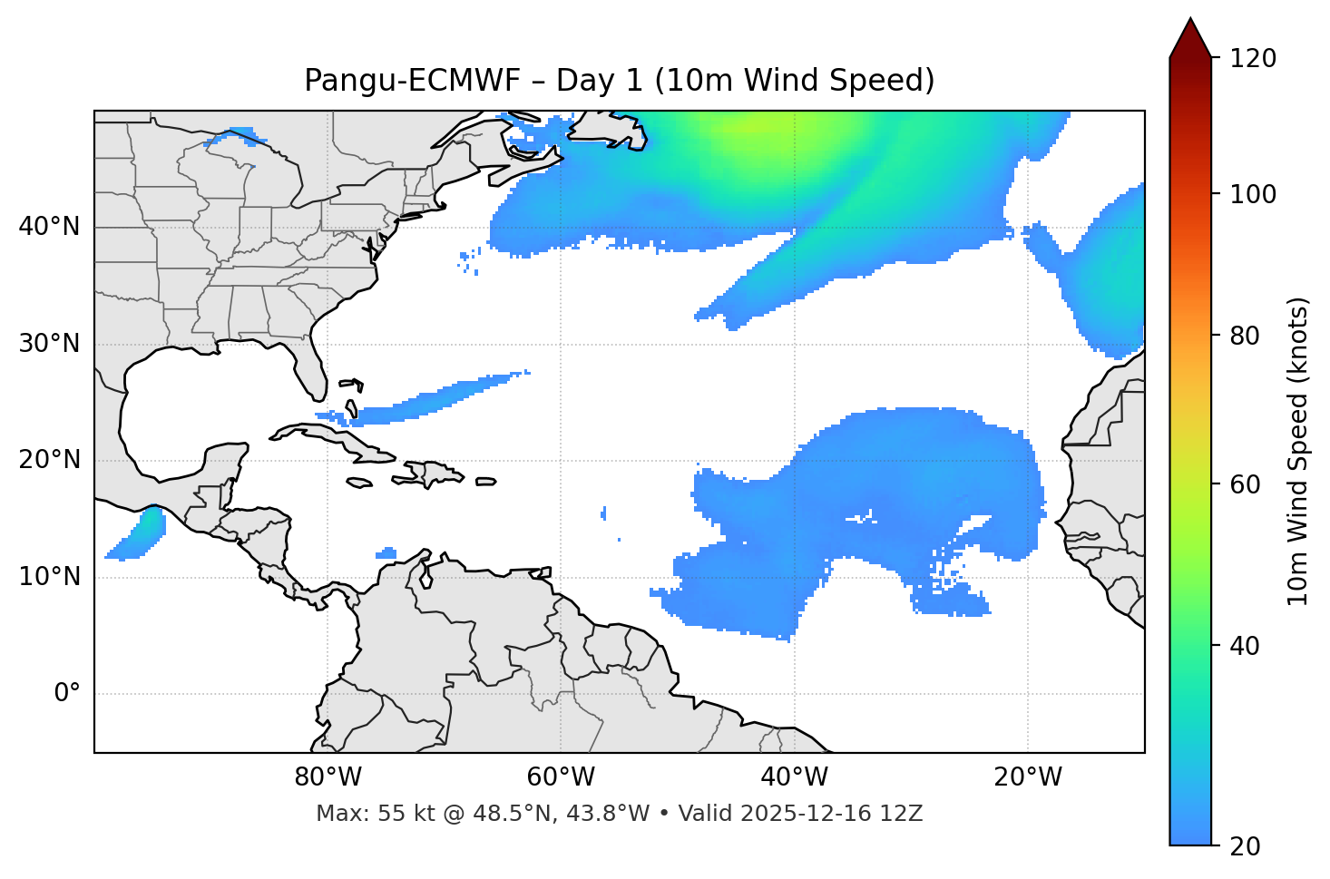 Pangu-ECMWF - Day 01
