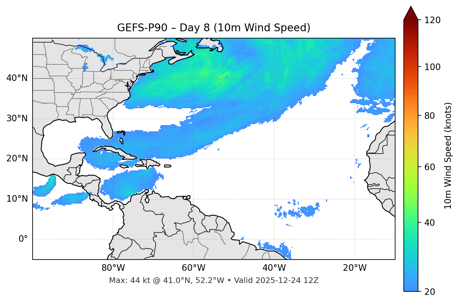 GEFS-P90 - Day 08