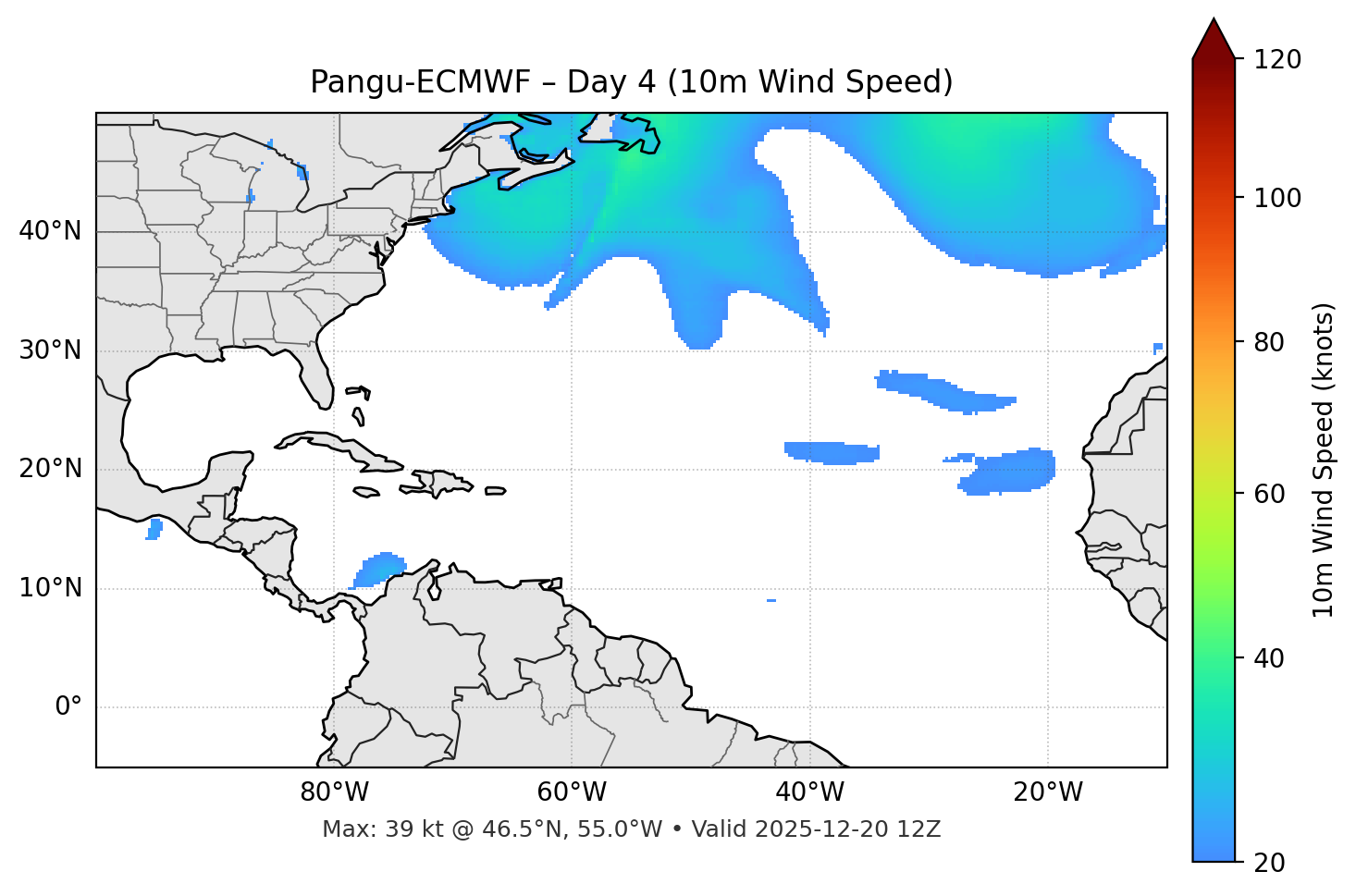 Pangu-ECMWF - Day 04