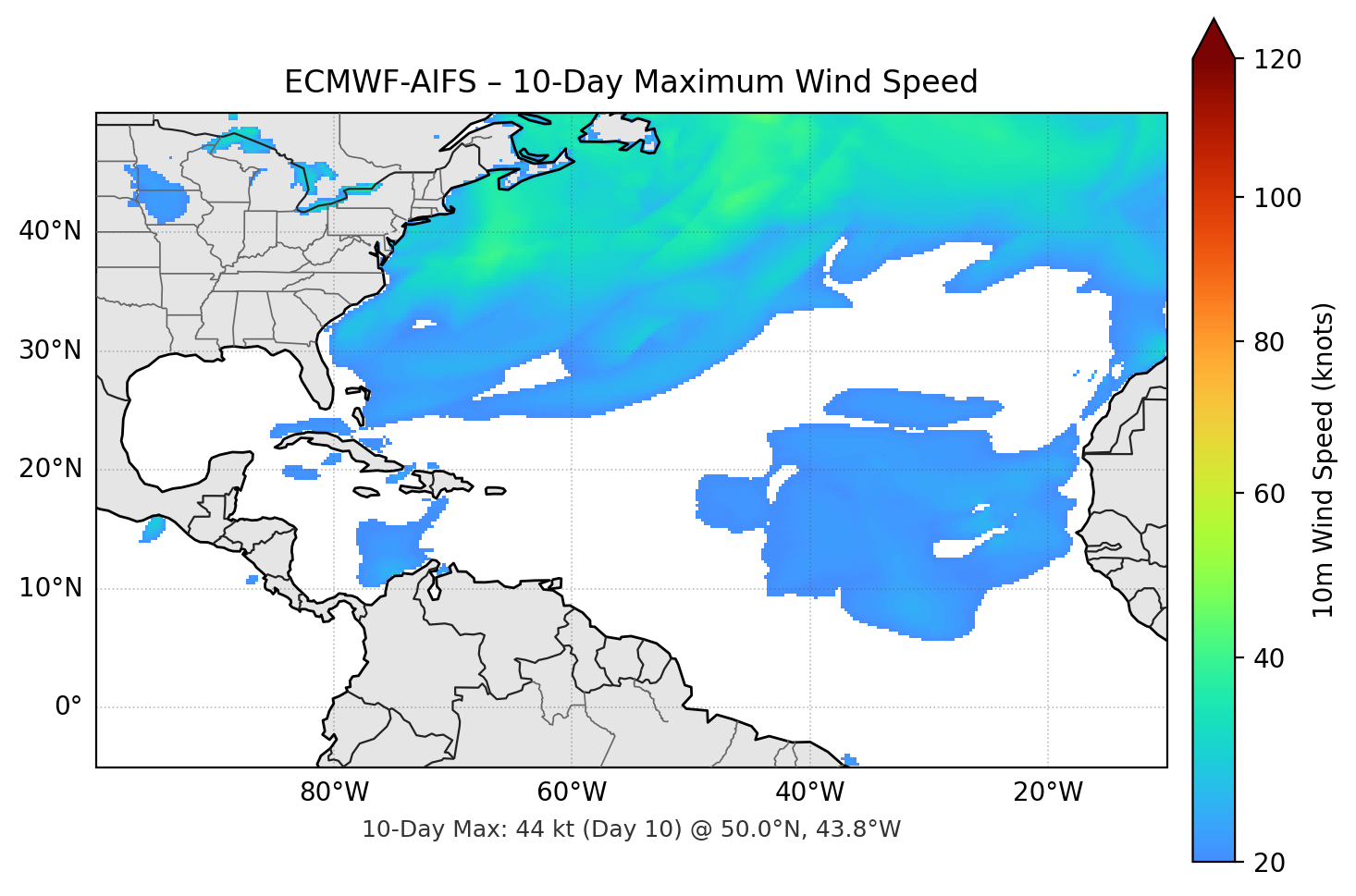 ECMWF-AIFS 10-Day Max