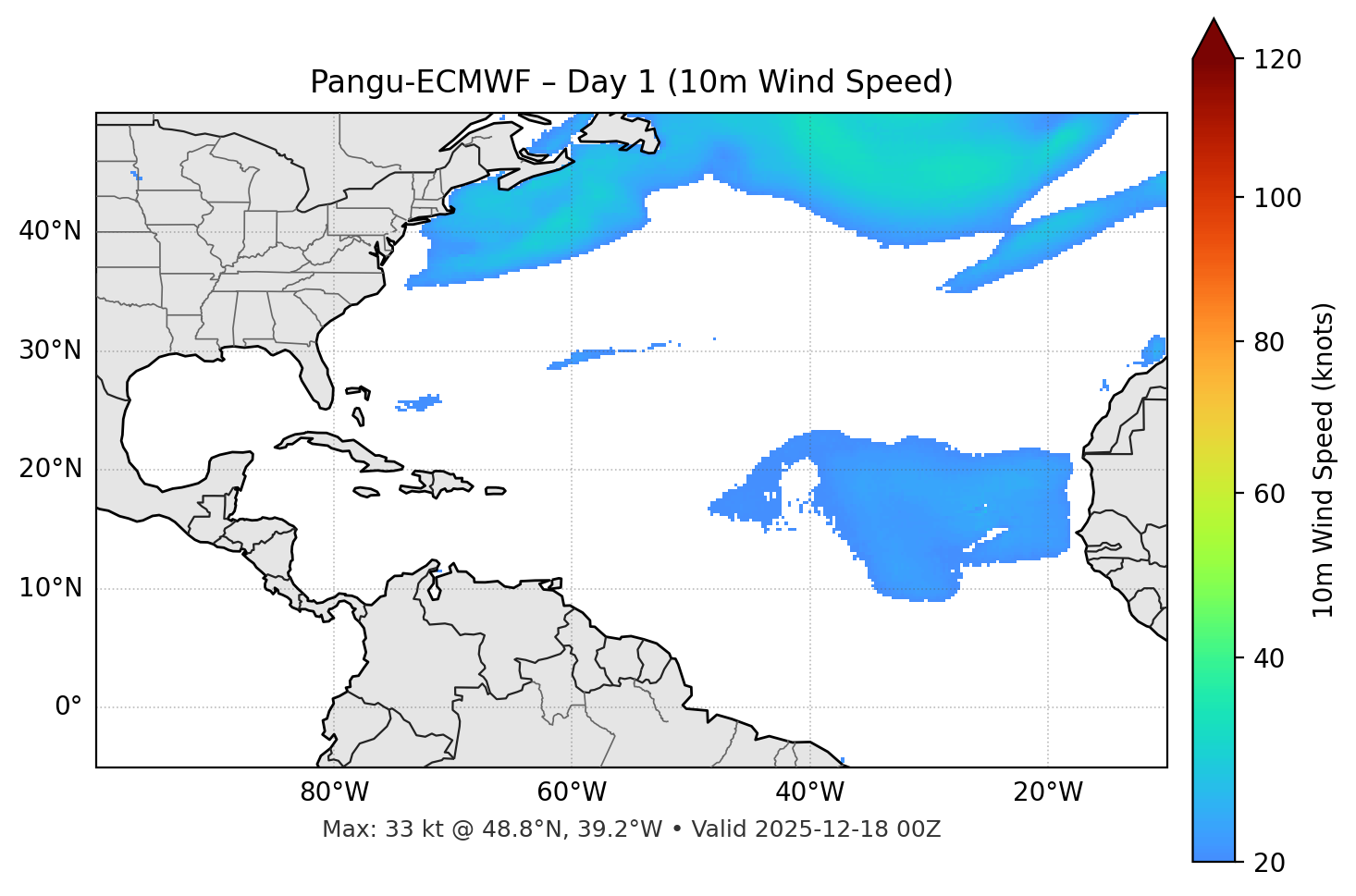 Pangu-ECMWF - Day 01