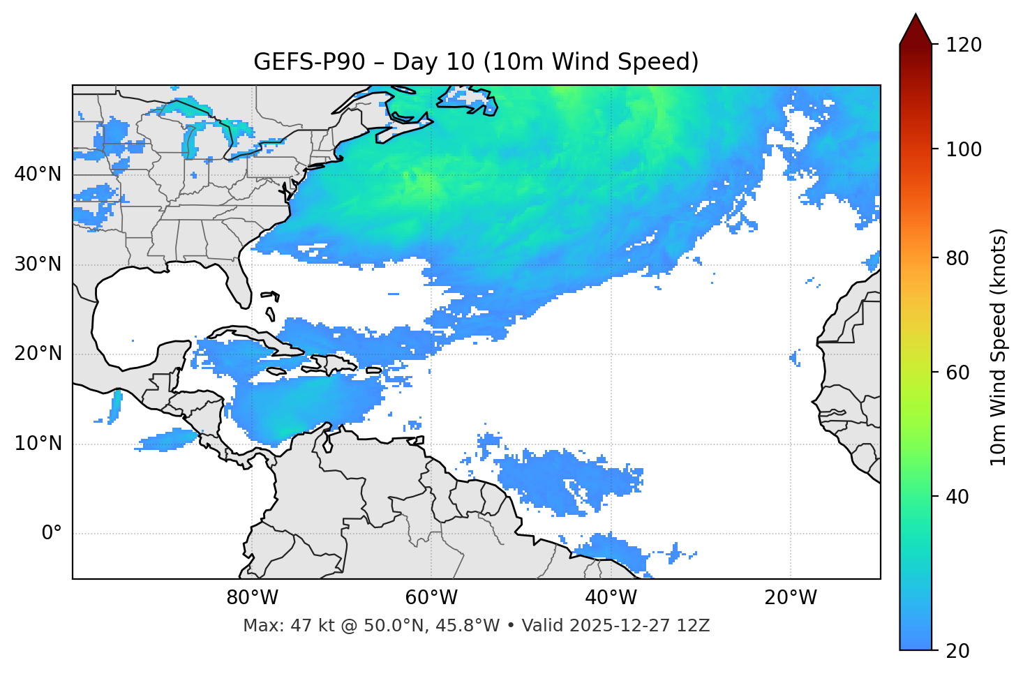 GEFS-P90 - Day 10