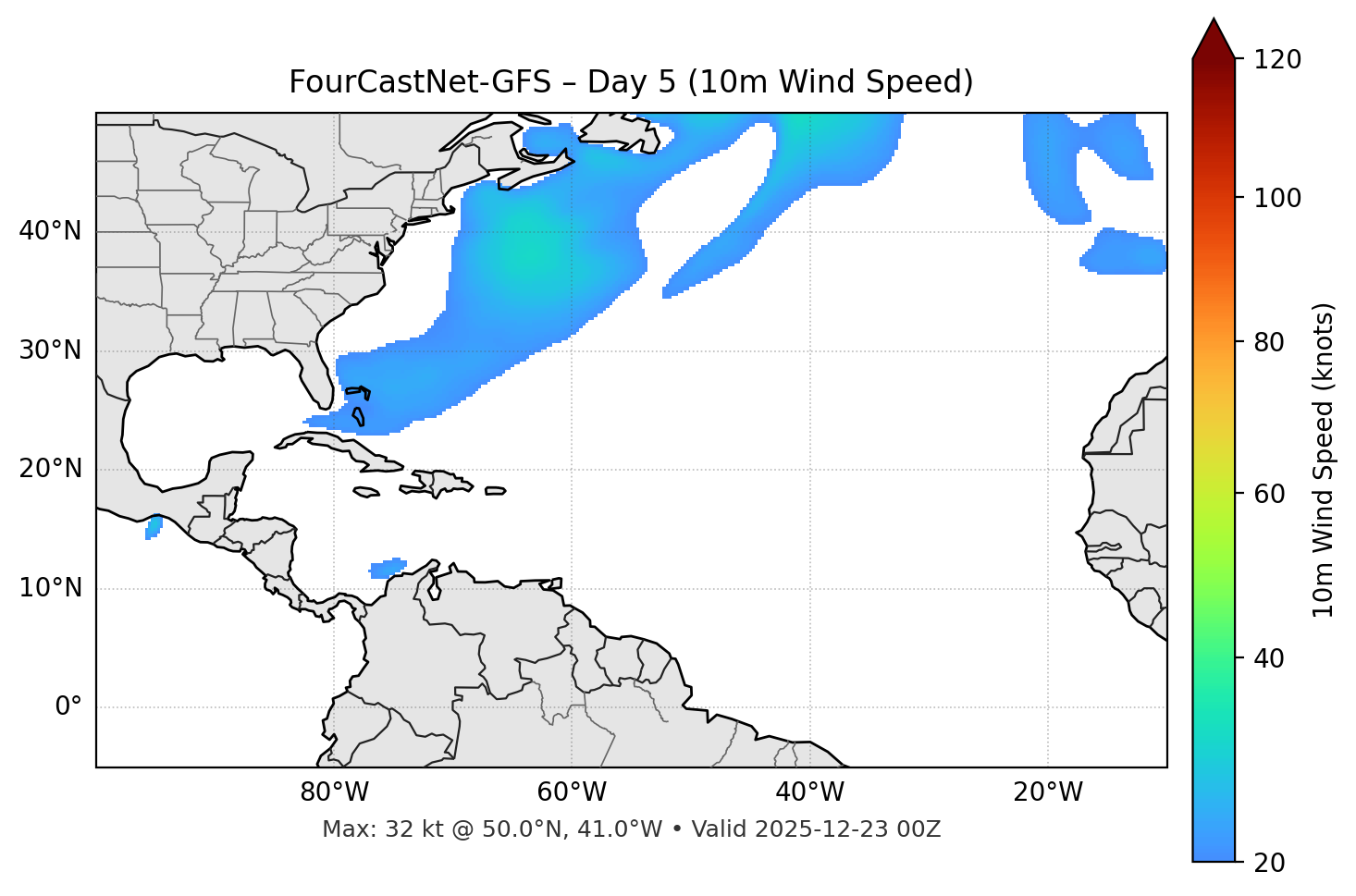 FourCastNet-GFS - Day 05