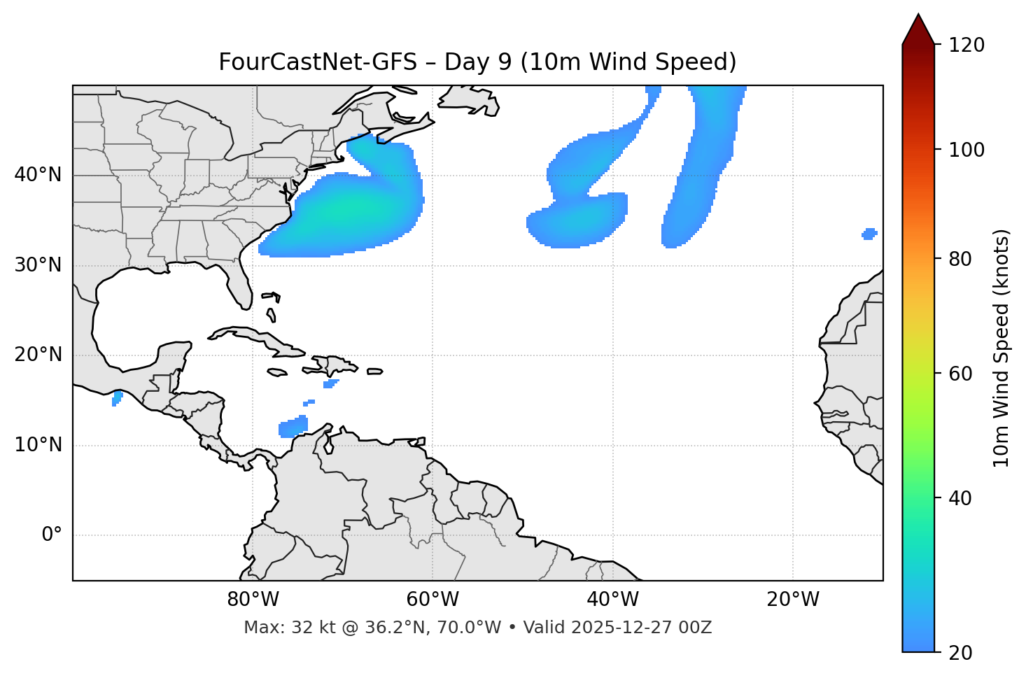 FourCastNet-GFS - Day 09
