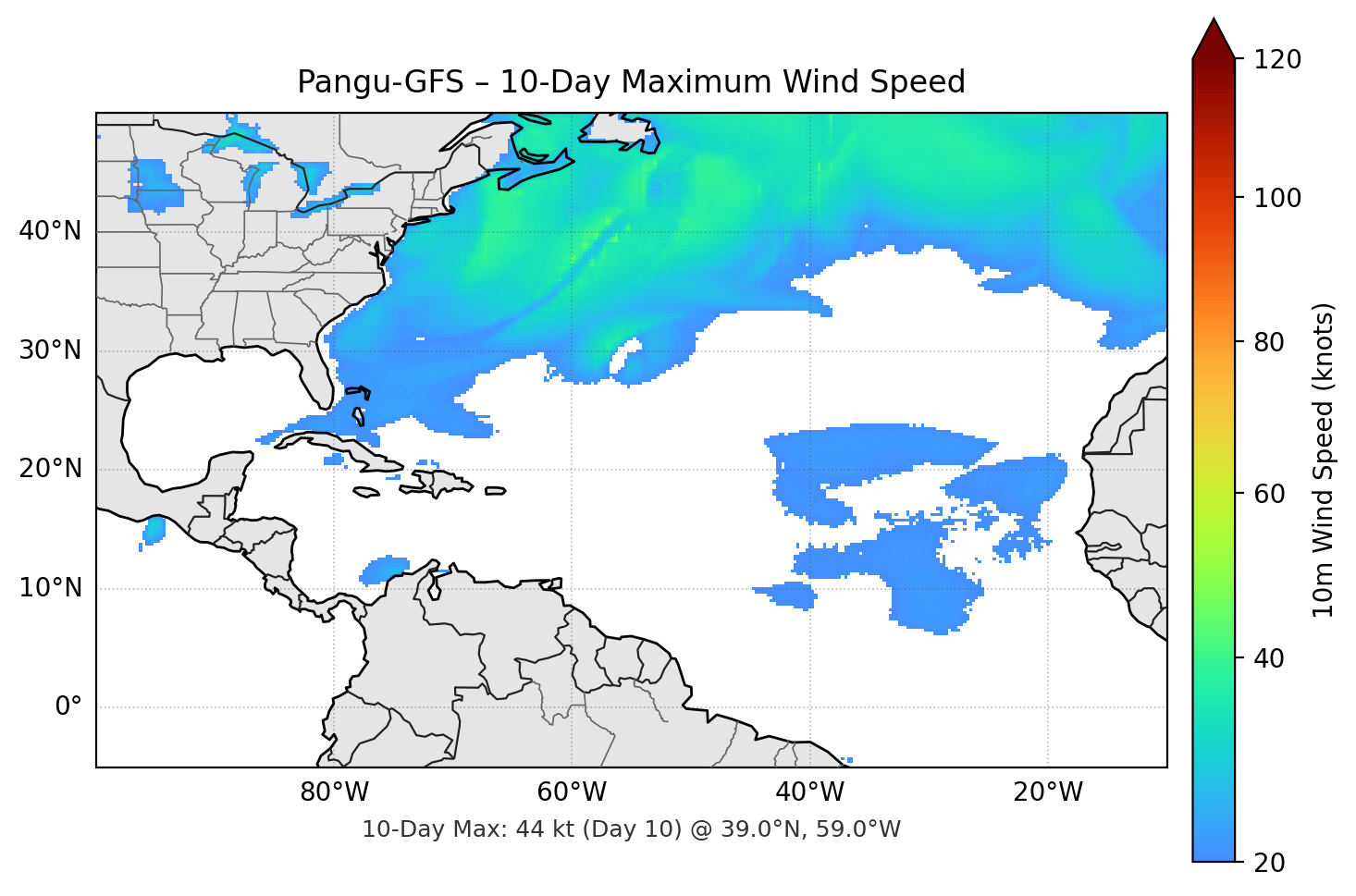 Pangu-GFS 10-Day Max