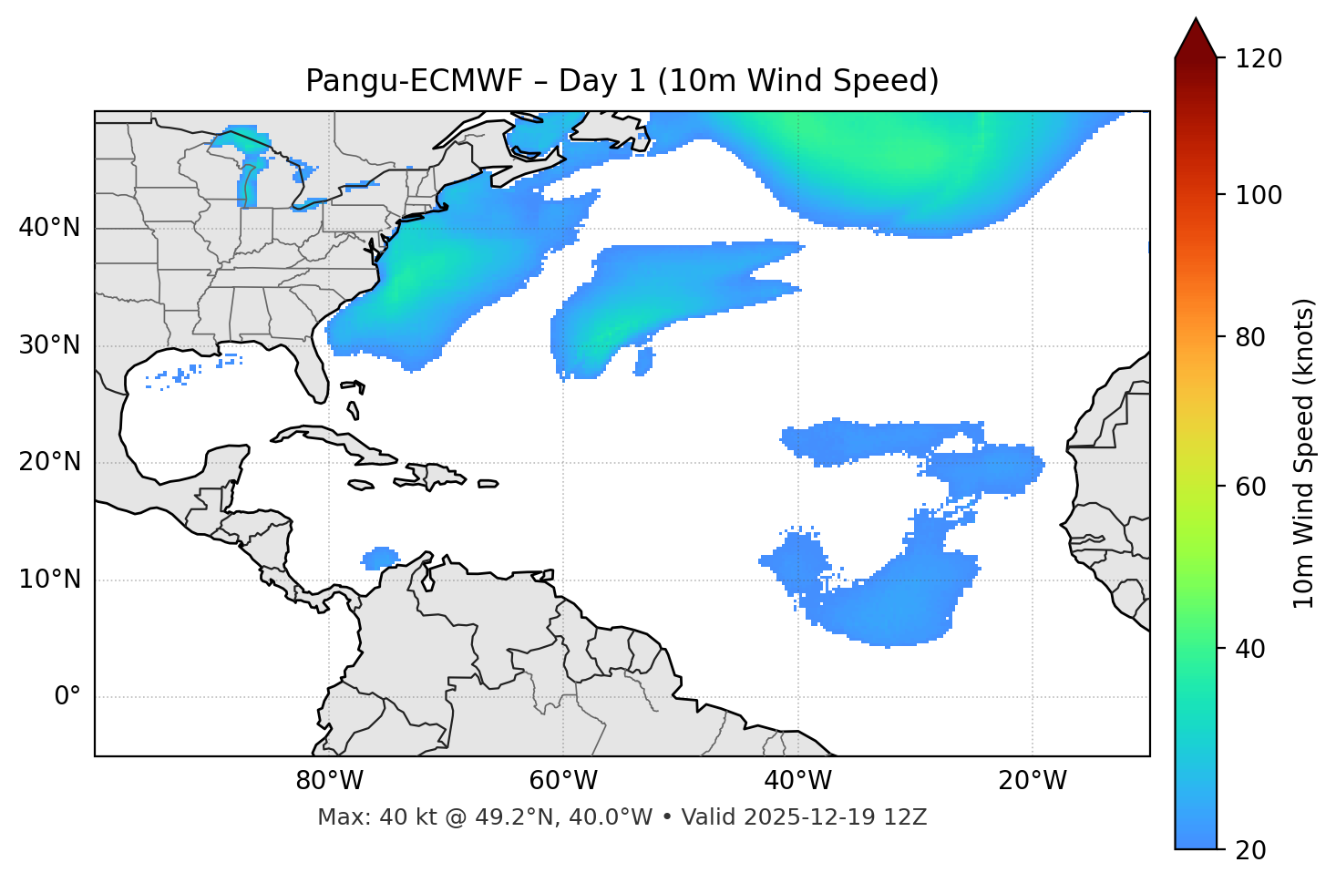 Pangu-ECMWF - Day 01