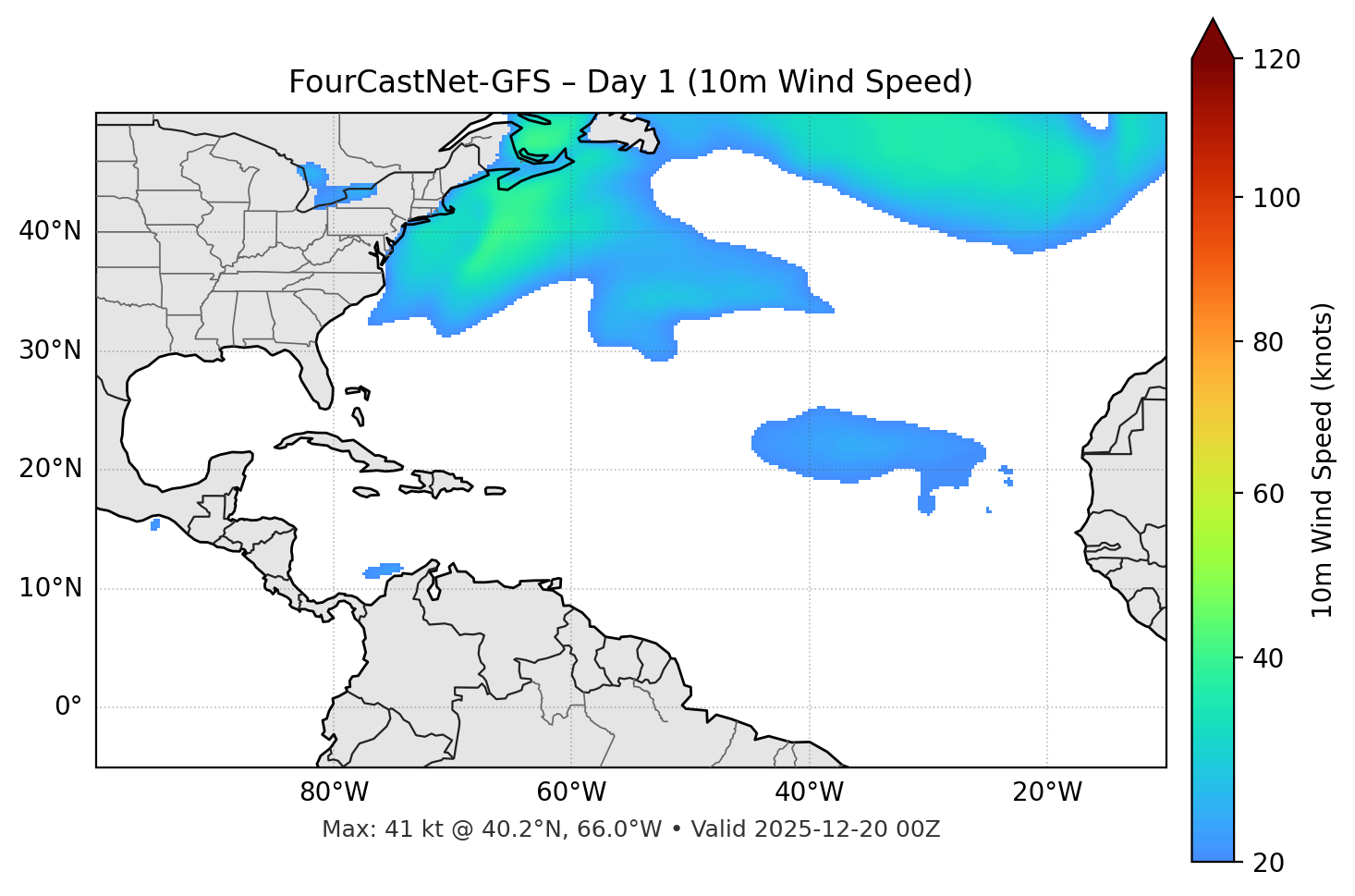 FourCastNet-GFS - Day 01
