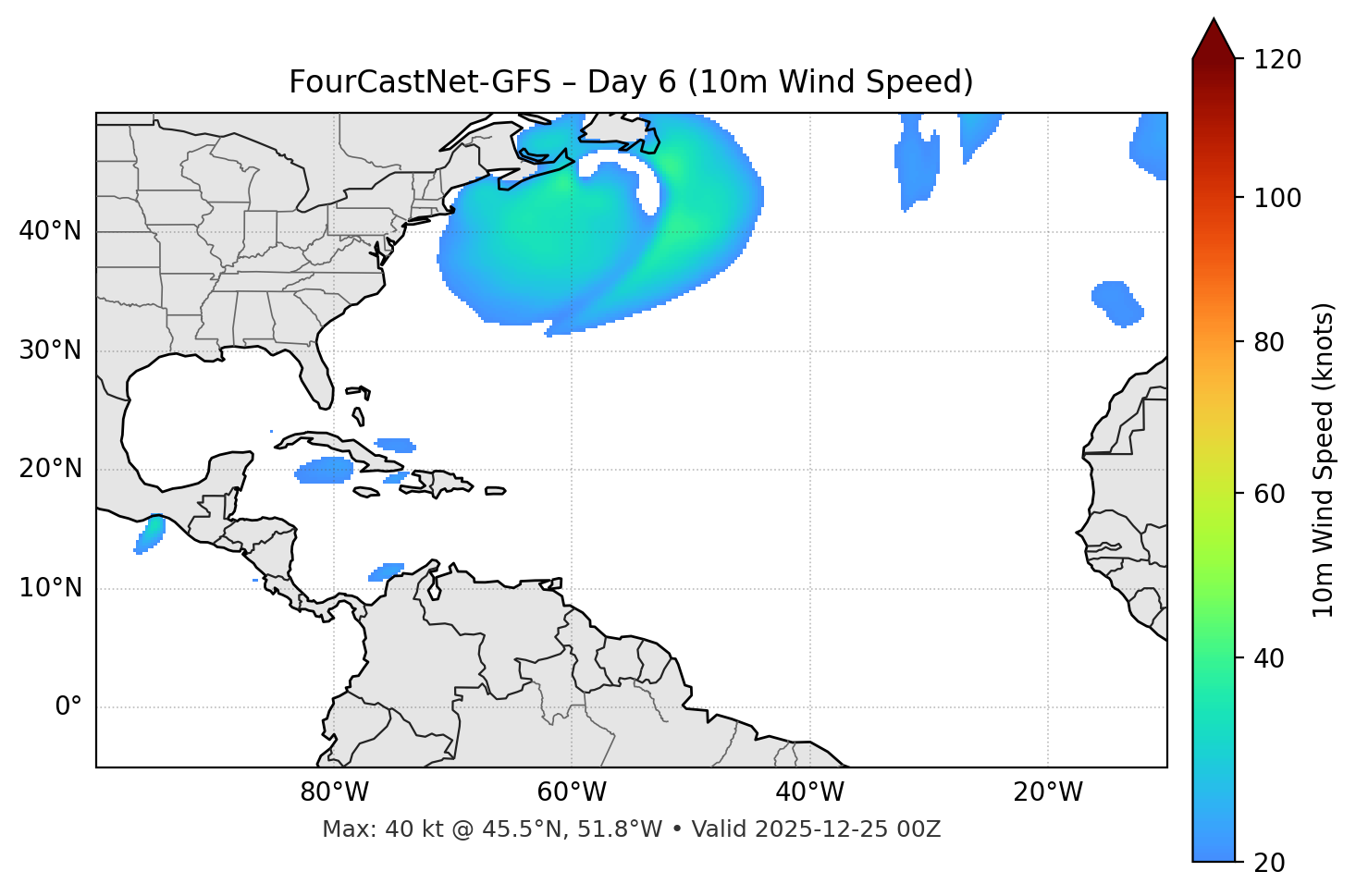 FourCastNet-GFS - Day 06